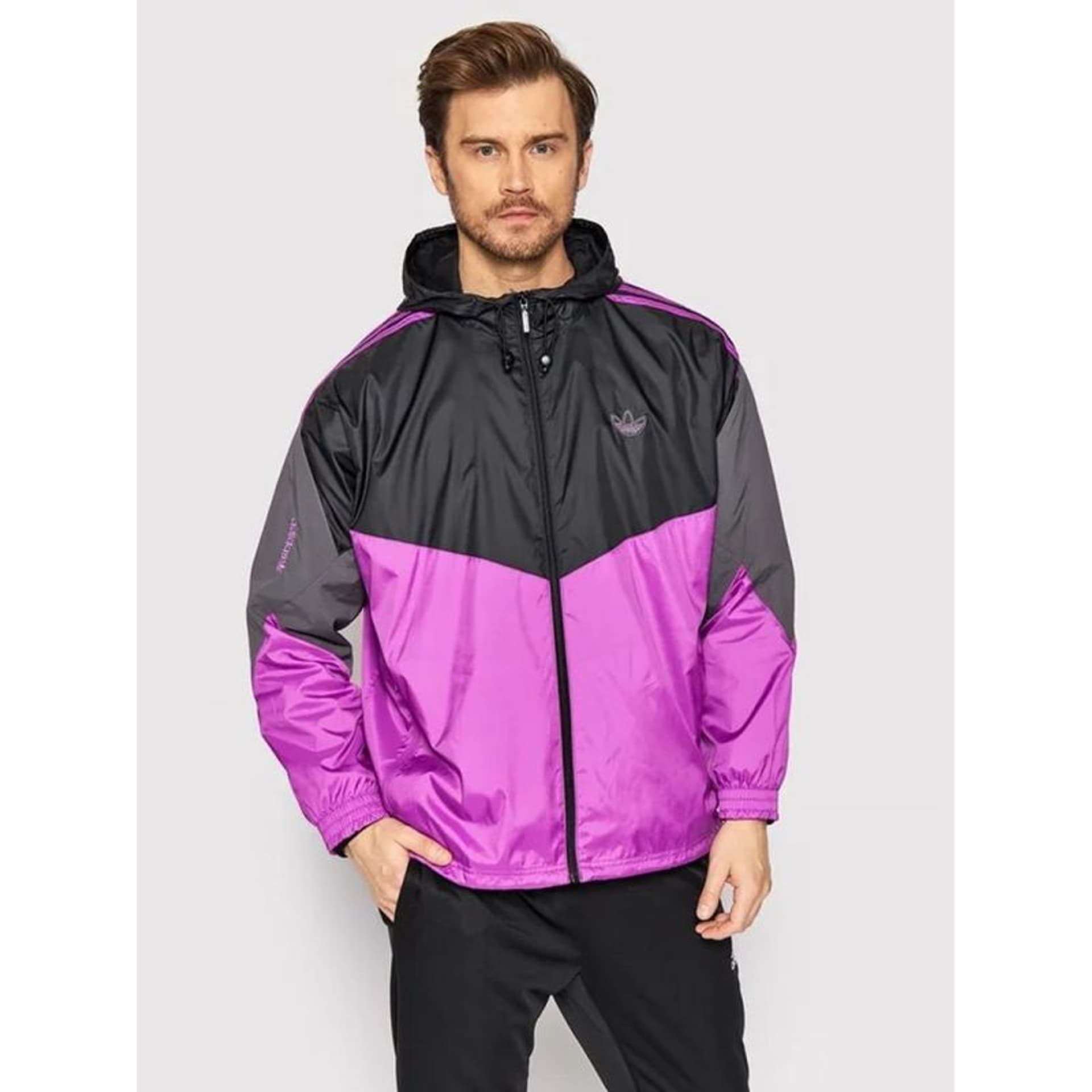 

Kurtka adidas originals Lightning Wb M (kolor Czarny. Fioletowy, rozmiar L)