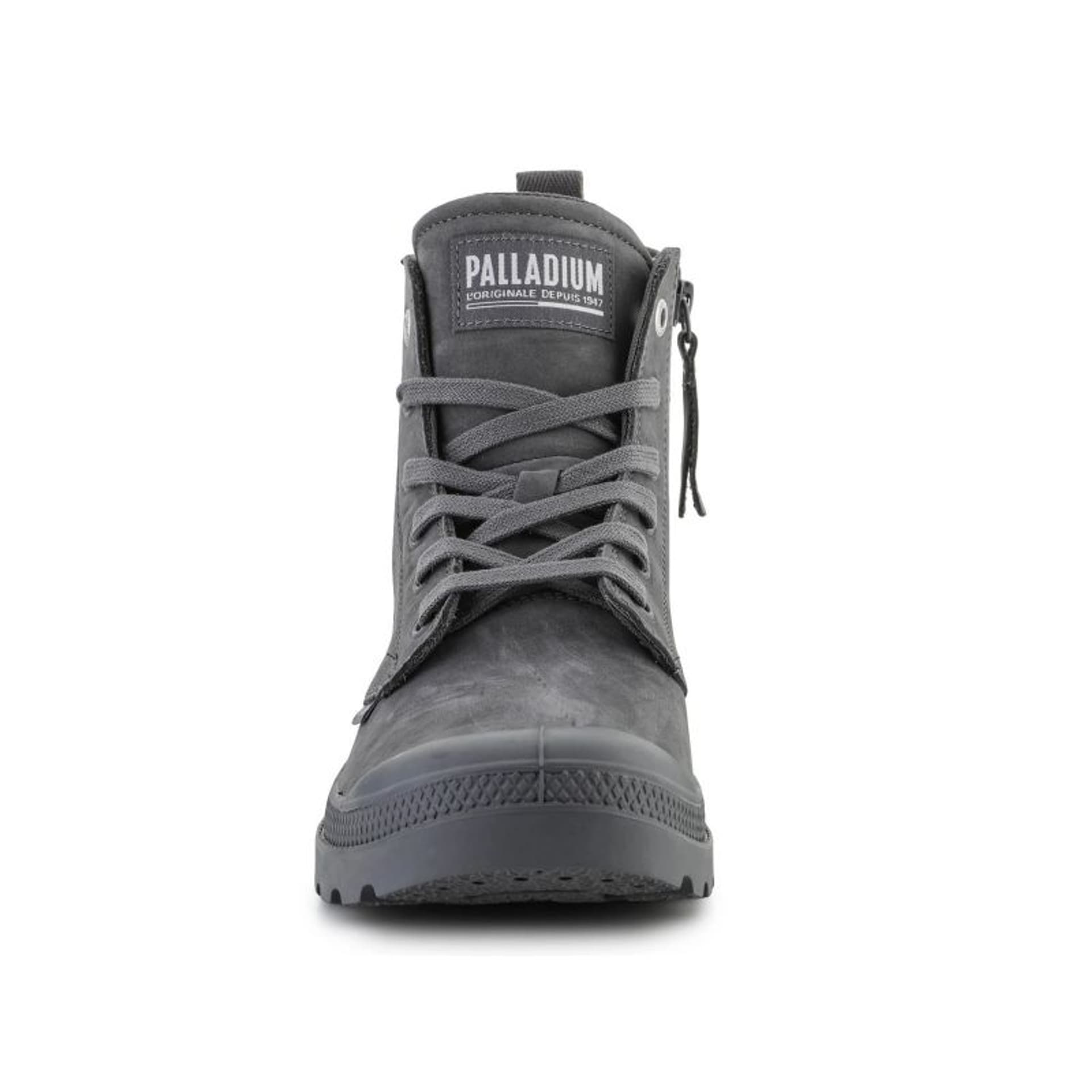 

Buty Palladium Pampa HI Zip Nbk (kolor Szary/Srebrny, rozmiar EU 44)