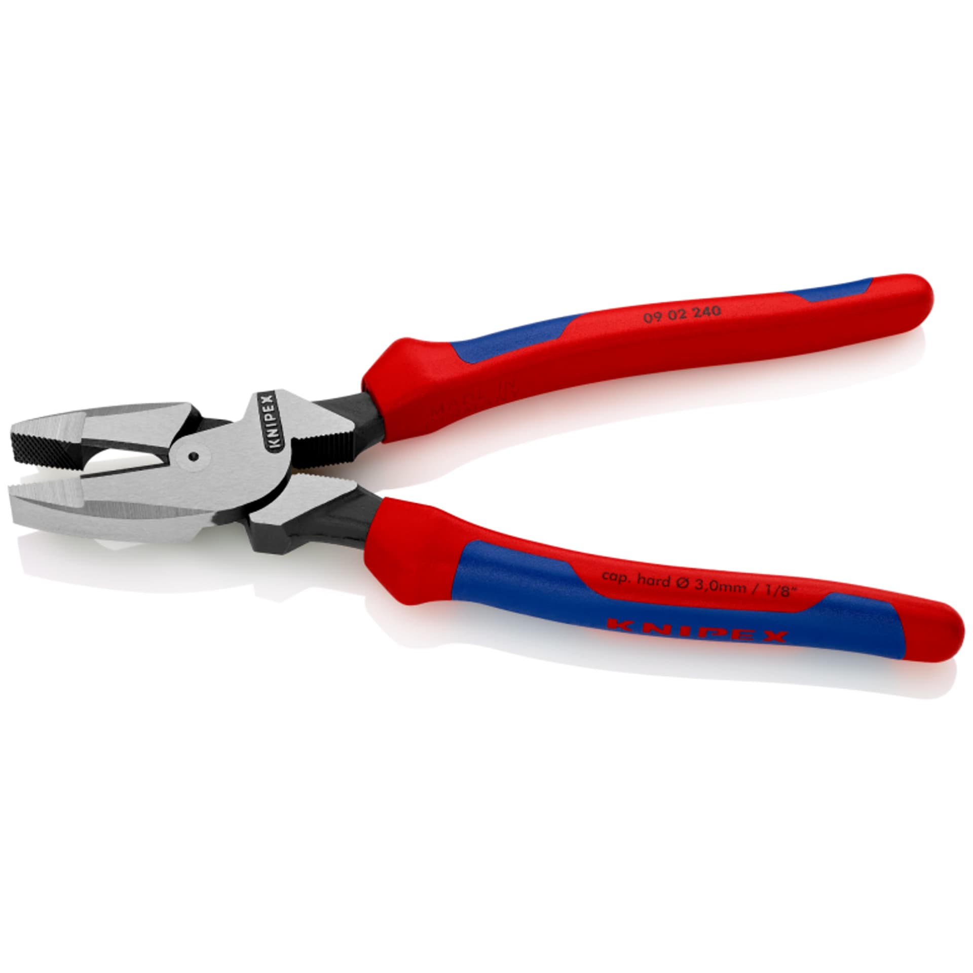 

Szczypce uniwersalne o zwiększonym przełożeniu „Lineman's" 09 02 240 Model amerykański KNIPEX