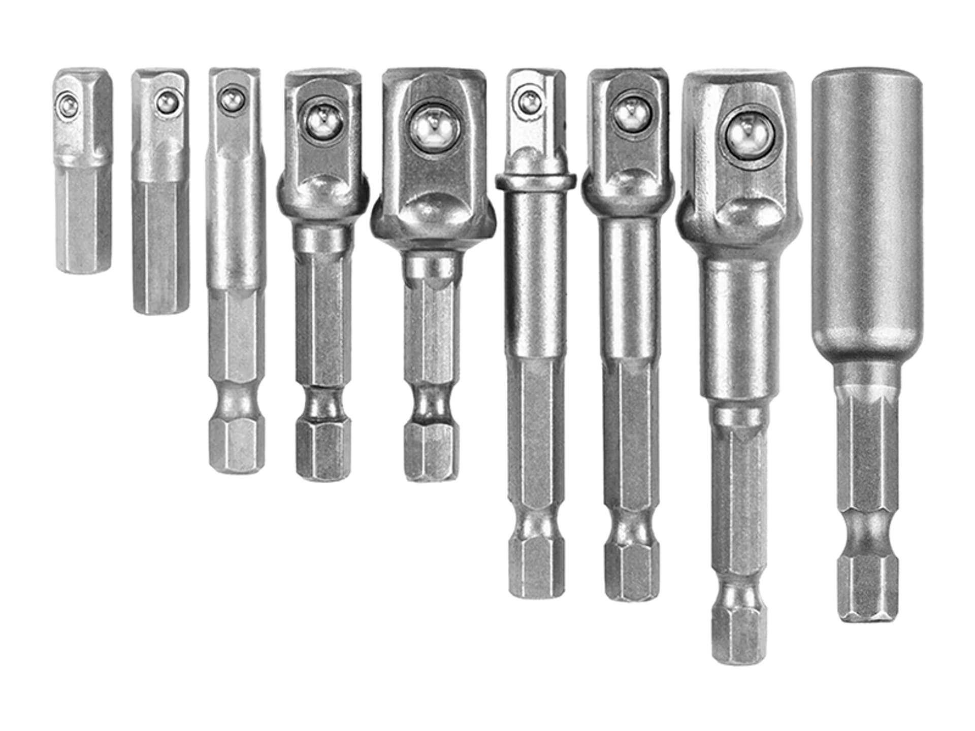 

67-089# Zestaw adapterów do wkrętarki 9szt