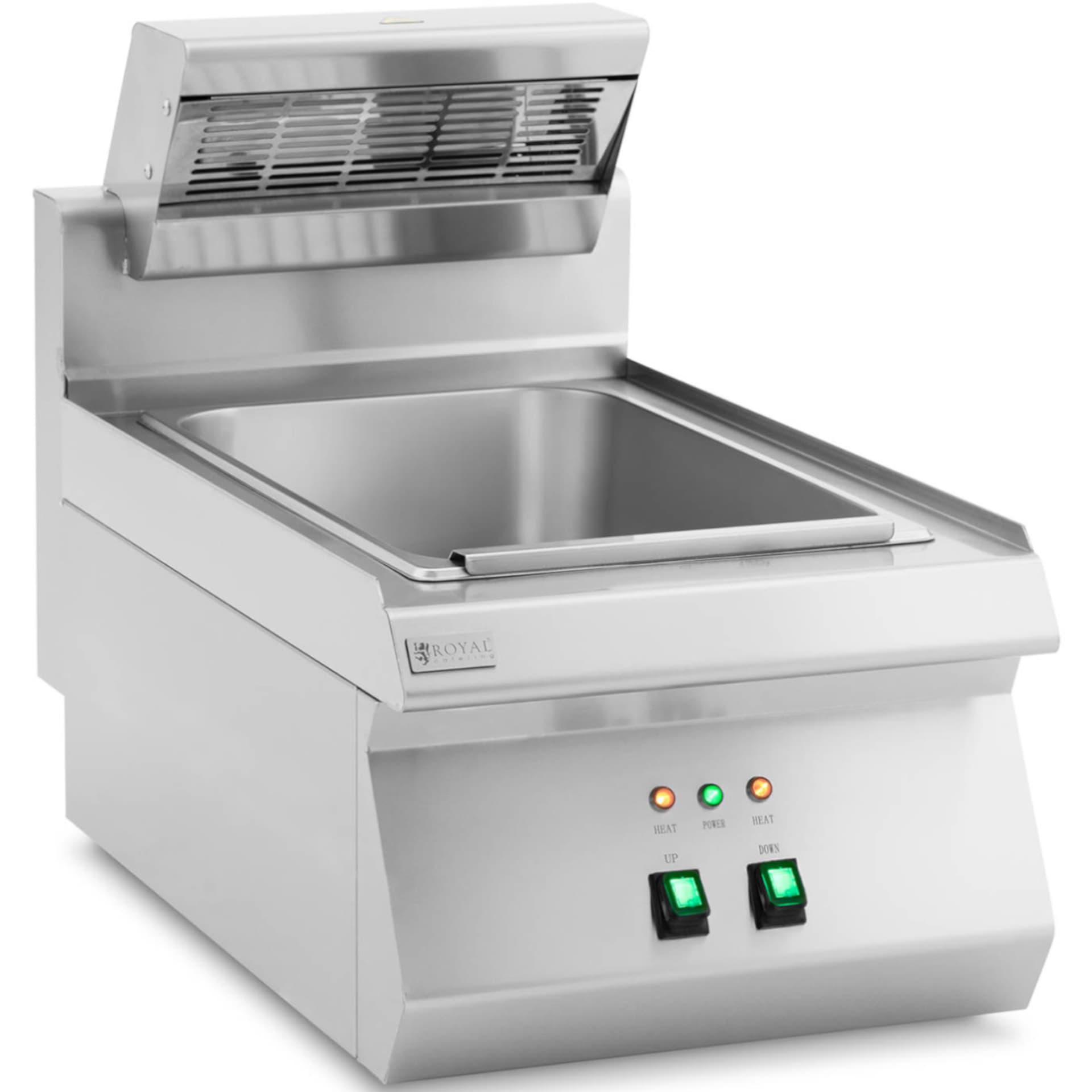 

Podgrzewacz elektryczny do frytek 30-150C 18 l 1100 W