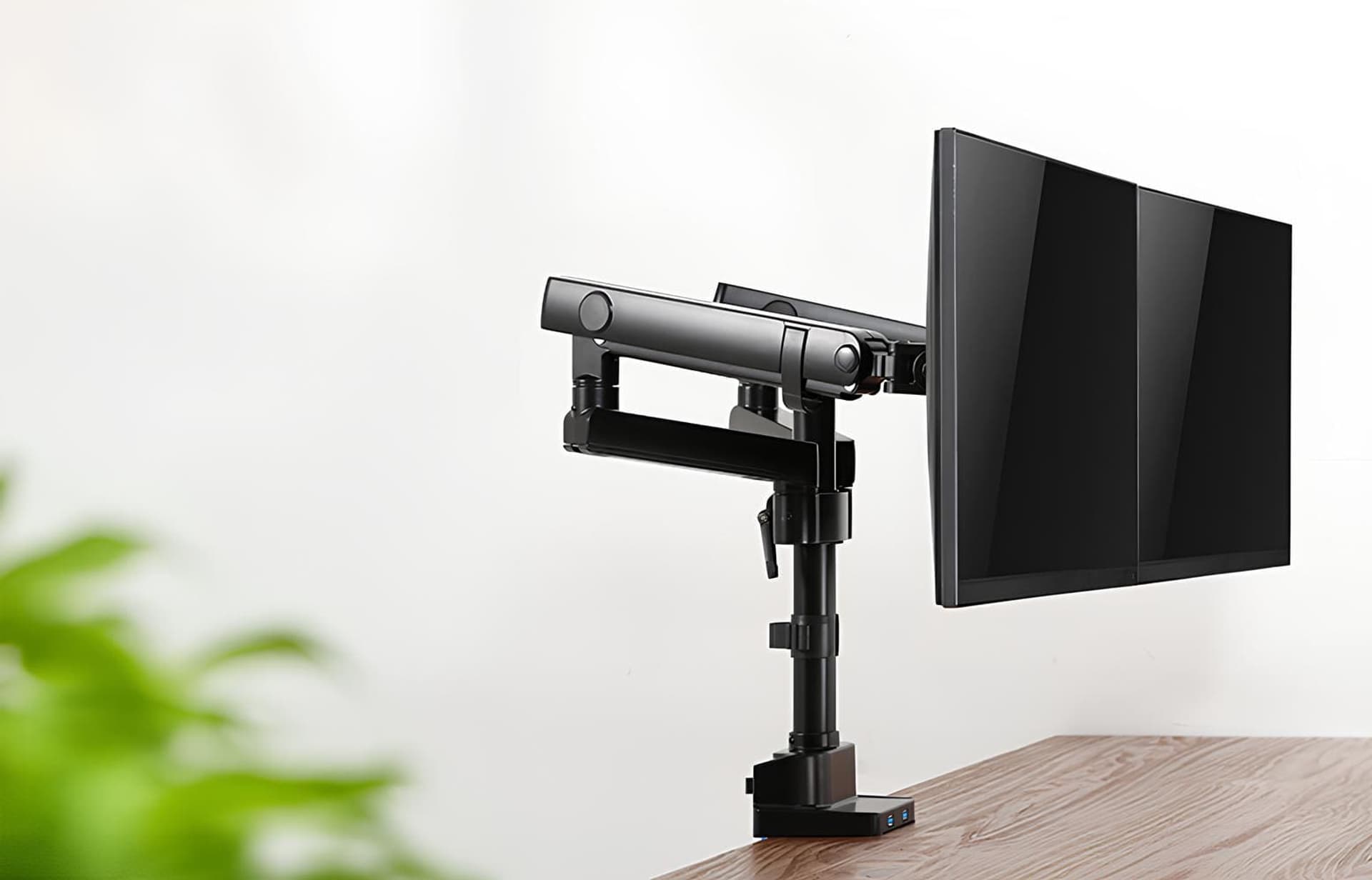

Uchwyt na dwa monitory Spacetronik SPA-H120