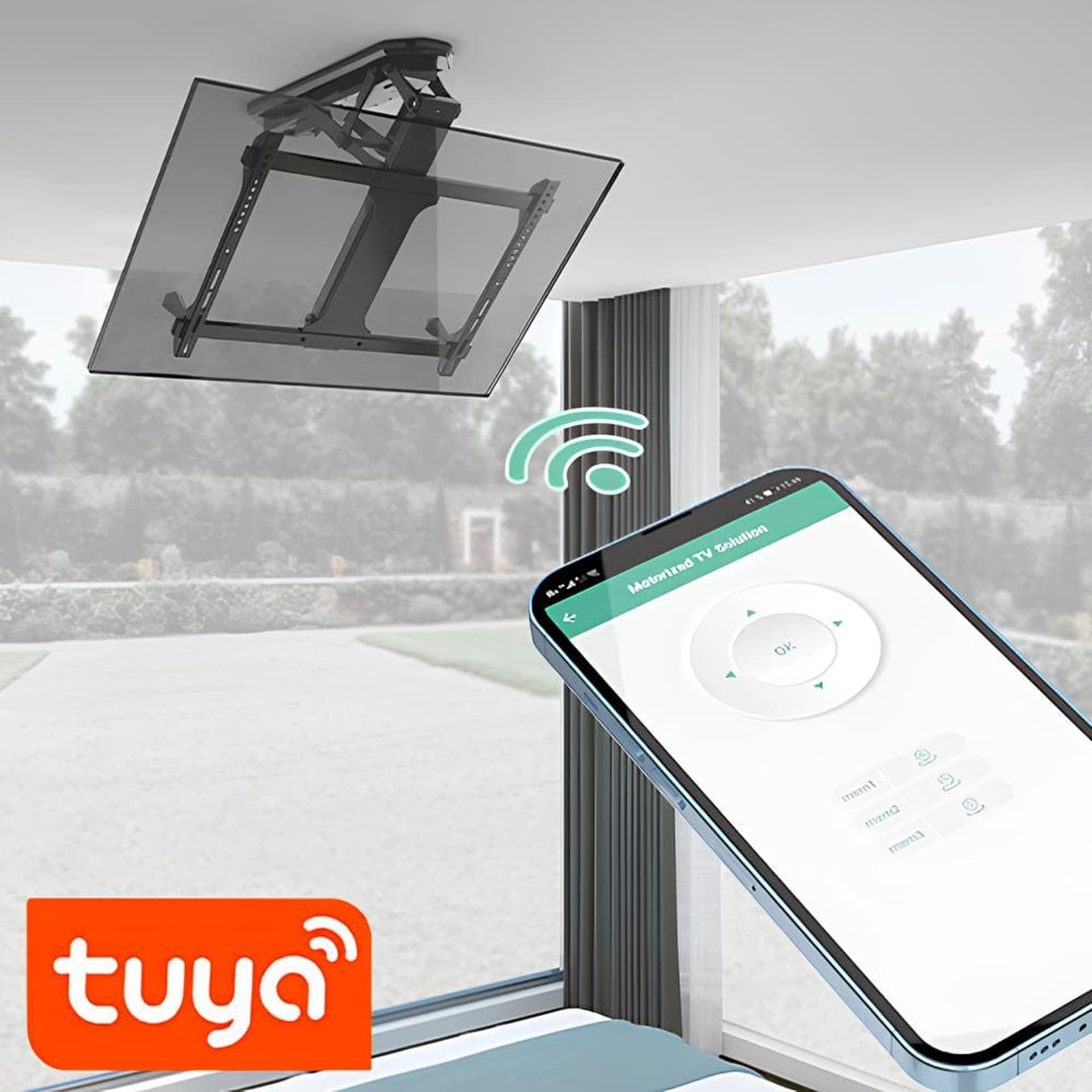 

Uchwyt TV 32”-70” elektryczny SPE-T30S Tuya