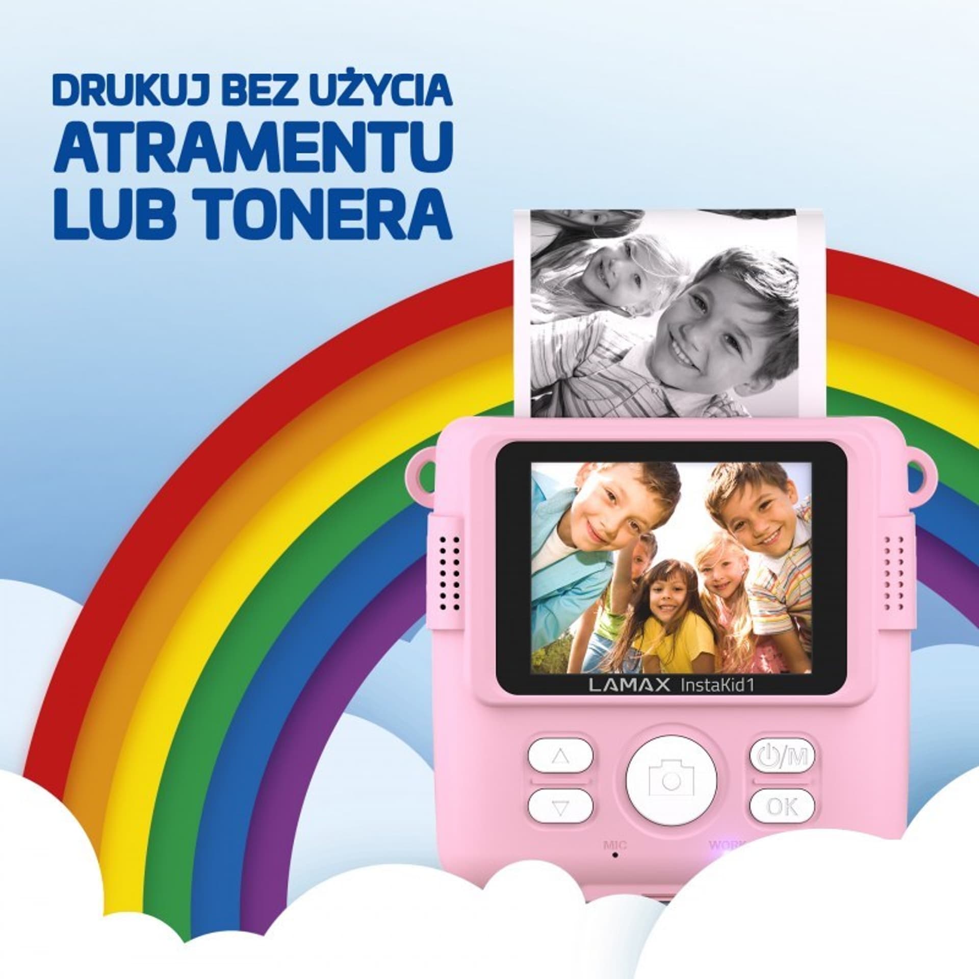 

Aparat LAMAX InstaKid1 Pink