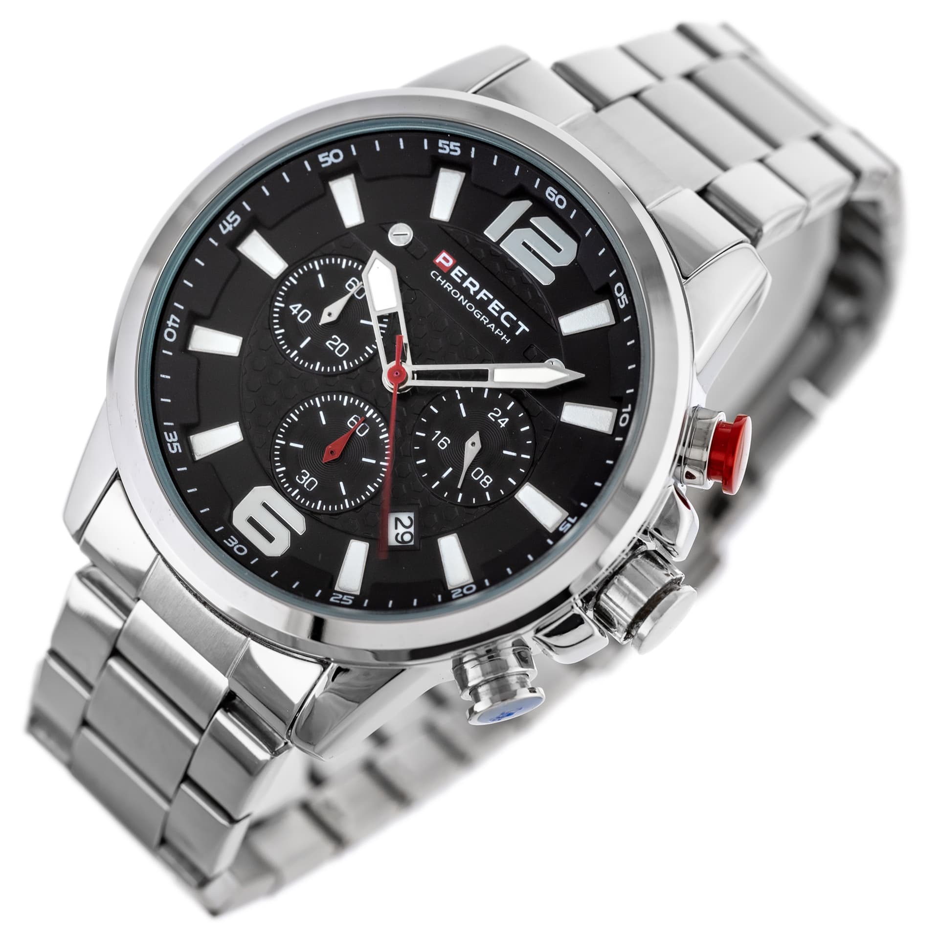 

ZEGAREK MĘSKI PERFECT M506CH-02 - CHRONOGRAF (zp382a) + BOX, Zp382a) + bo