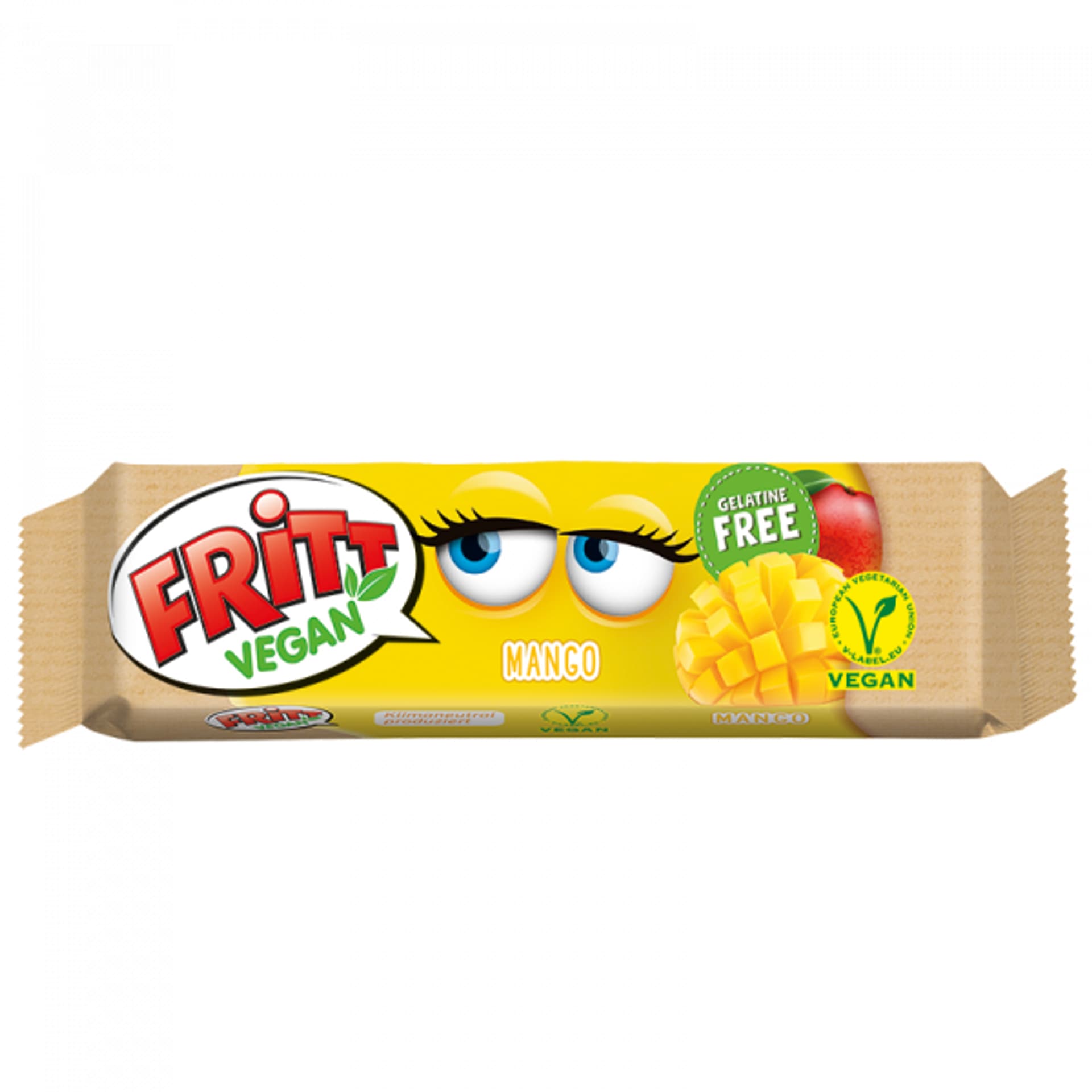 

Fritt Vegan Mango Rozpuszczalna Guma do Żucia 56 g