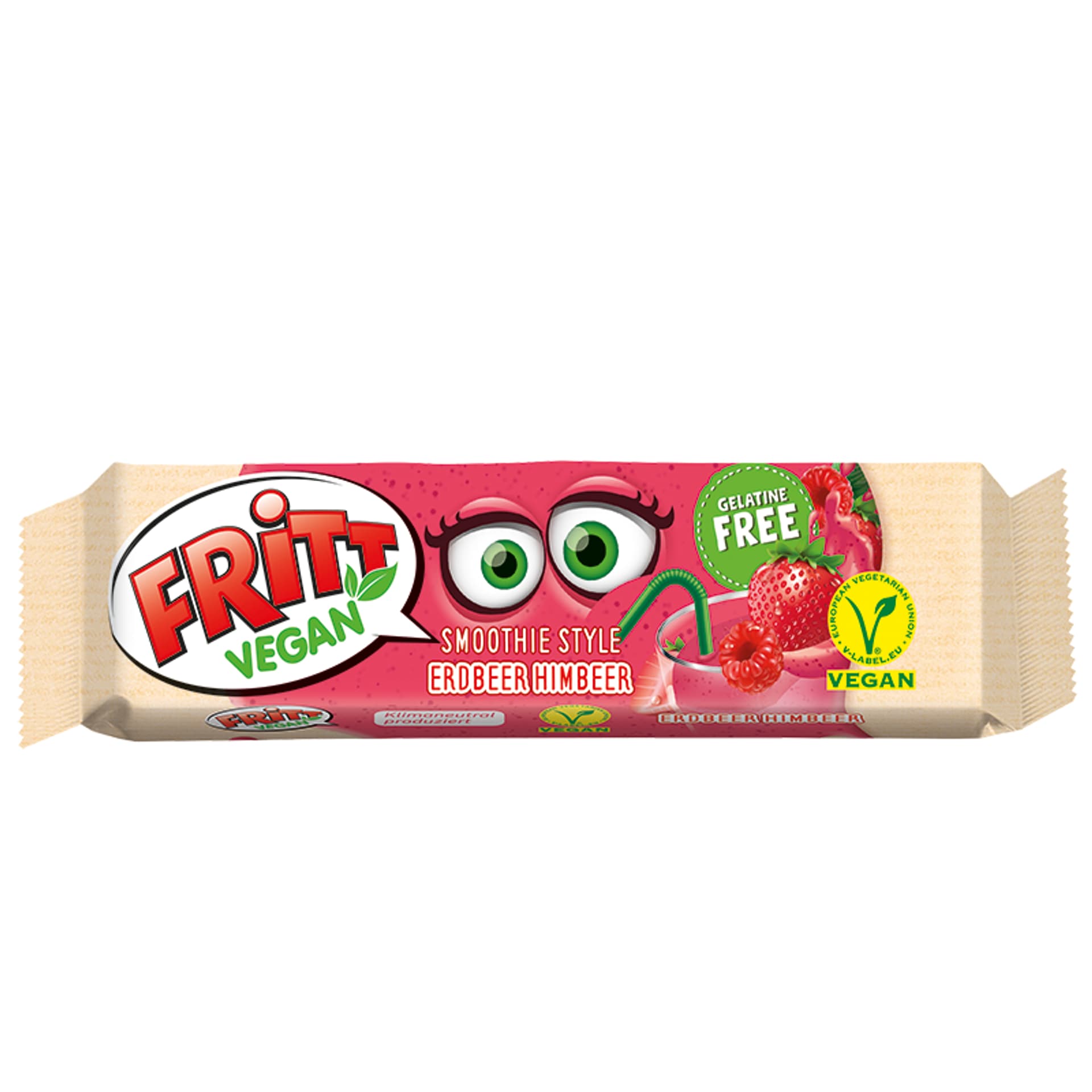 

Fritt Vegan Erdbeer&Himbeer Rozpuszczalna Guma do Żucia 56 g