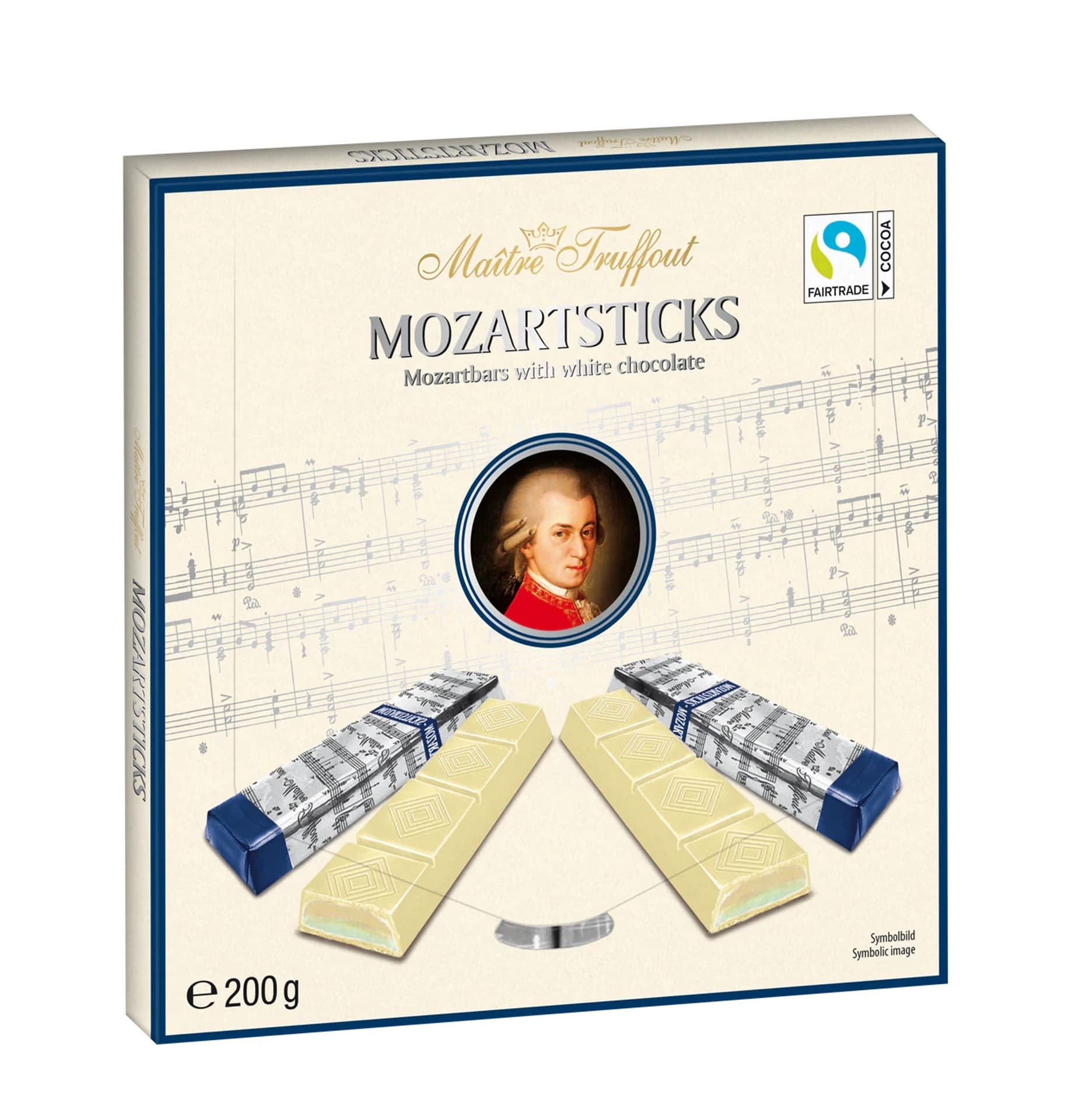 

MaitreTruffout Mozartsticks White 200 g