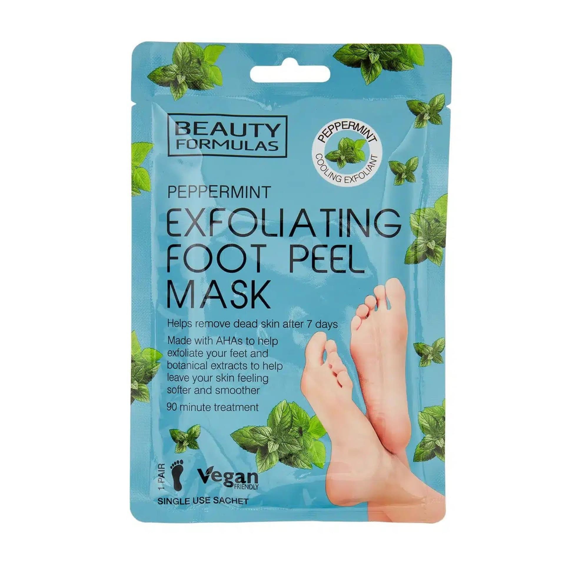 

BAUTY F NOGI MASKA ZŁUSZCZ/PILING MIĘTA 1 PARA&