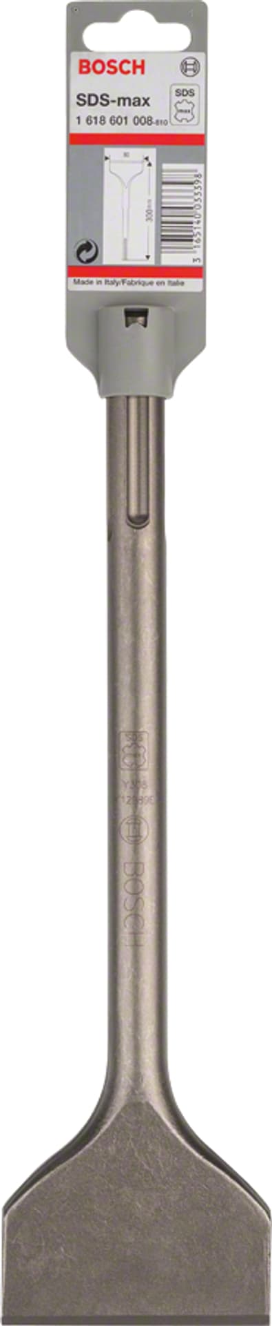

DŁUTO PŁASKIE SDS-MAX SZEROKIE 80*300MM