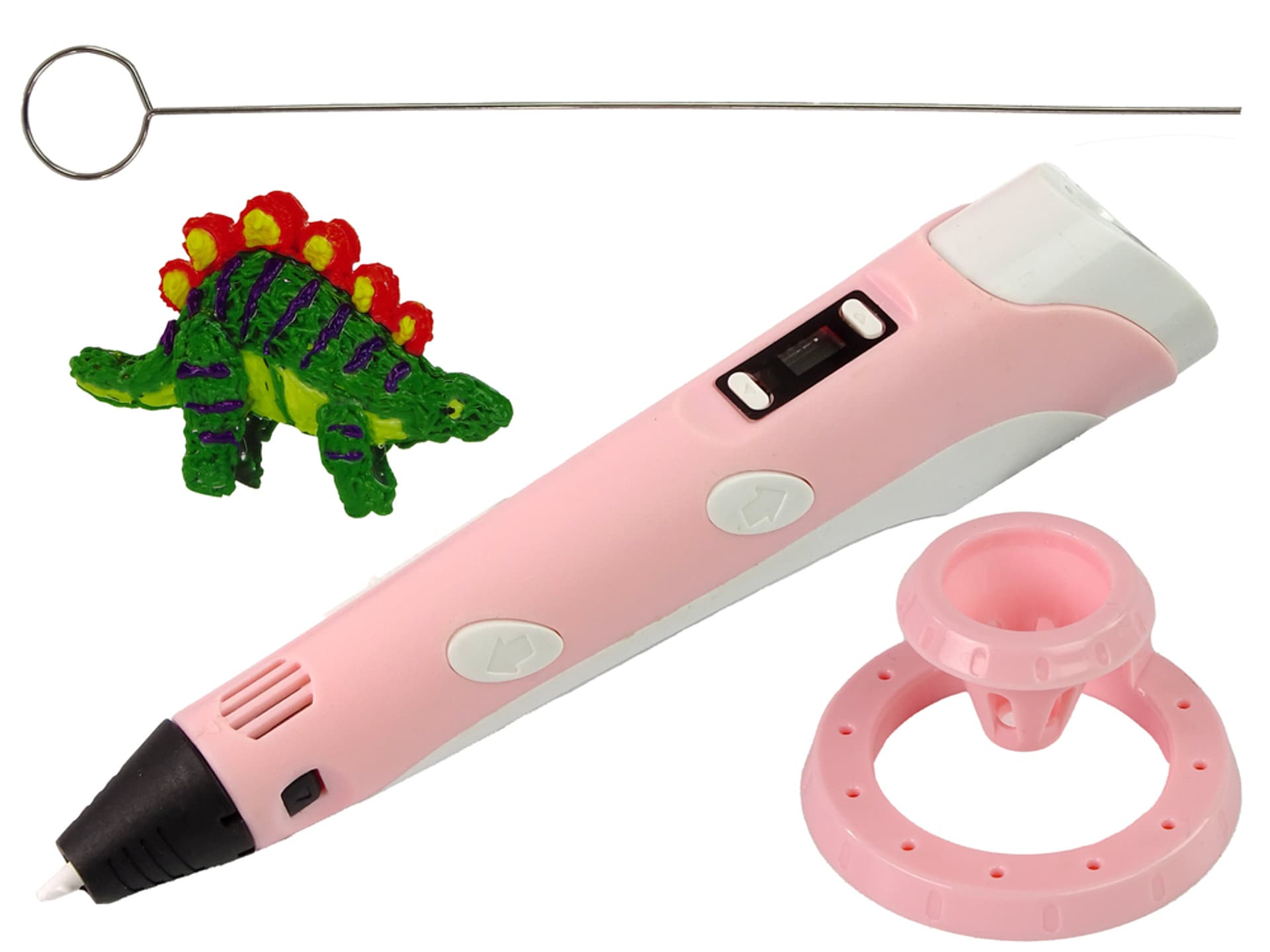 

Profesjonalny Długopis 3D Drukarka Pen Wkłady Szablony Różowy