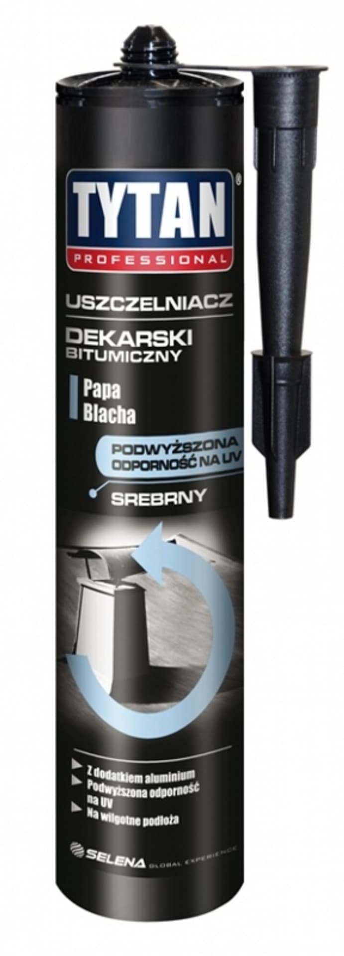 

USZCZELNIACZ DEKARSKI TYTAN 280ML CZARNY