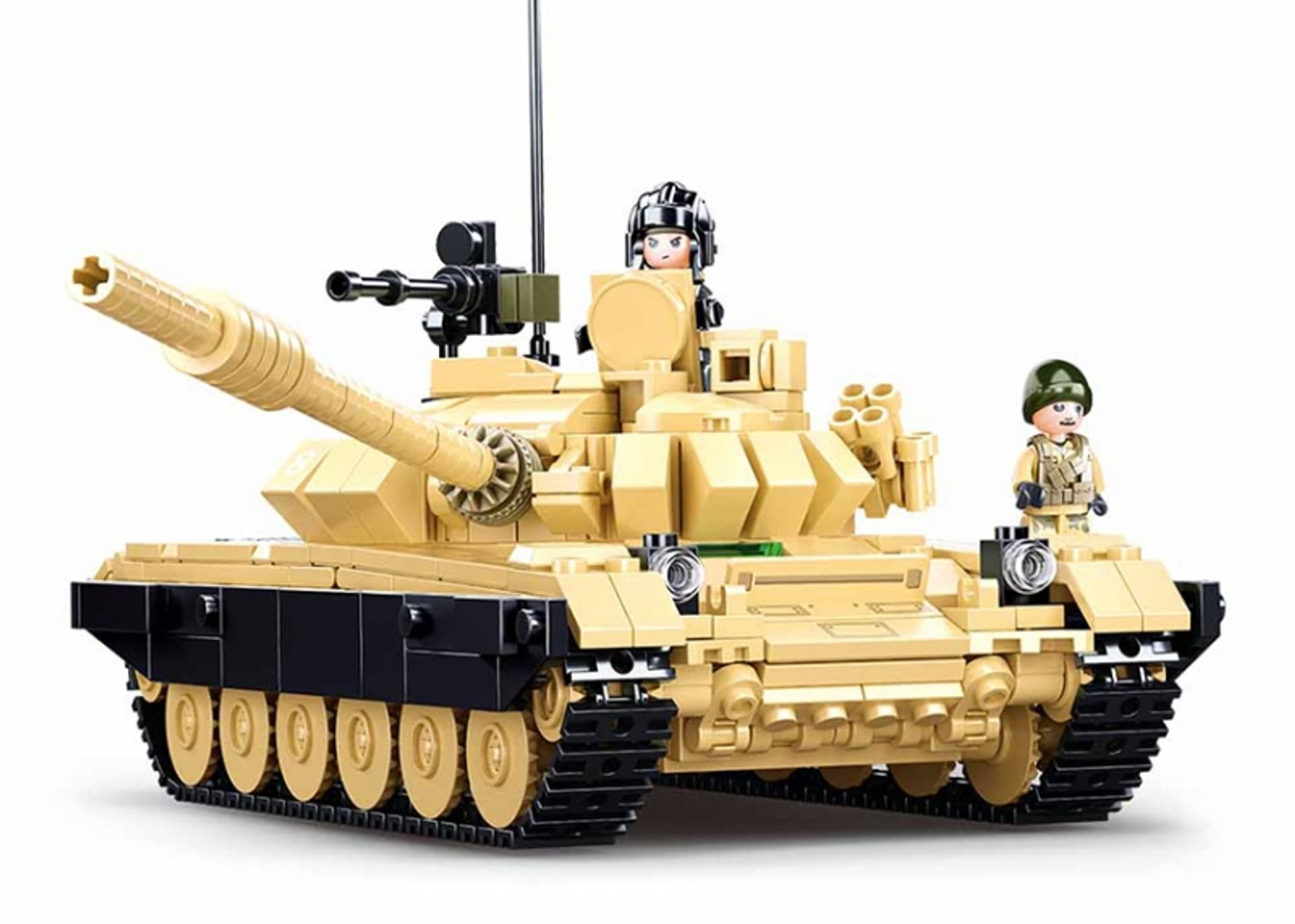 

Klocki Sluban Czołgi 2w1 770 elementów T-72B3 T-72M1