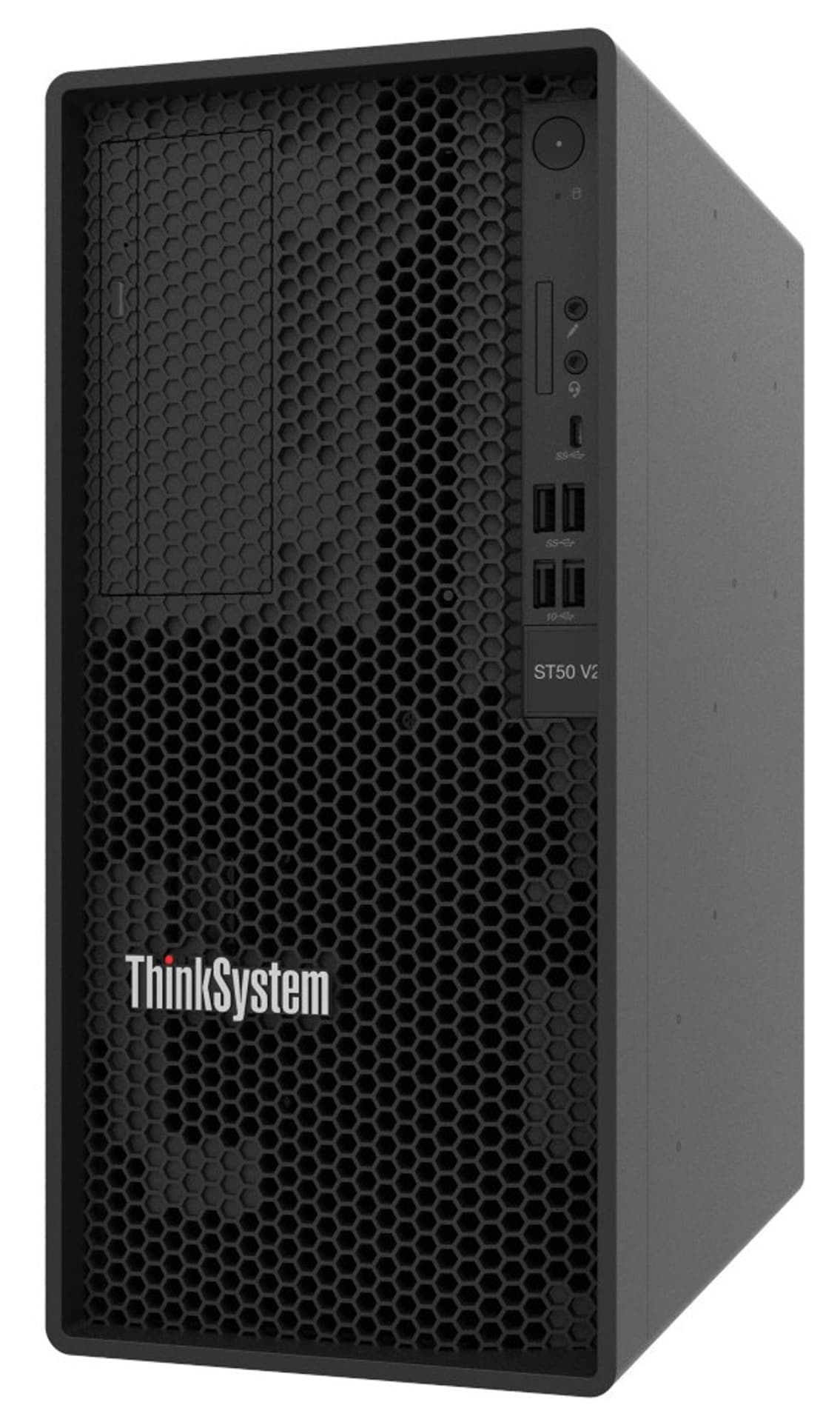 

Lenovo ThinkSystem ST50 V2 Xeon E-2324G (4Core 3.1GHz 8MB Cache/65W), SW RAID, 2x1TB SATA, 1x16GB 3200MHz ECC UDIMM, 500W 94% Efficiency, No DVD, 3Y Basic OnSite NBD, 4core 3.1ghz 8mb cache/65w)/sw raid/2x1tb sata/1x16gb 3200mhz ecc udimm/500w 94% efficie