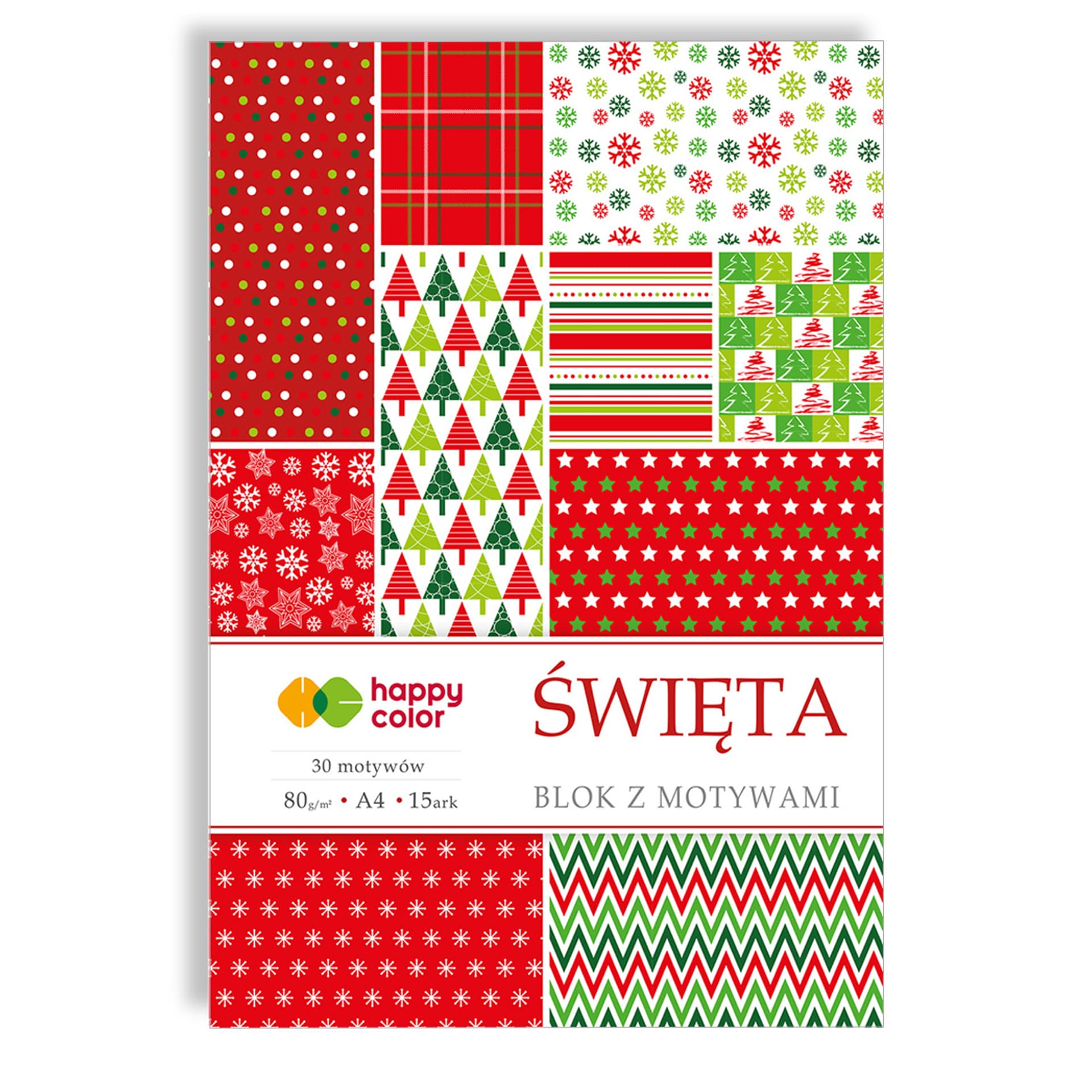 

Blok z motywami A4 15k 80g ŚWIĘTA HA38 082030-X HAPPY COLOR