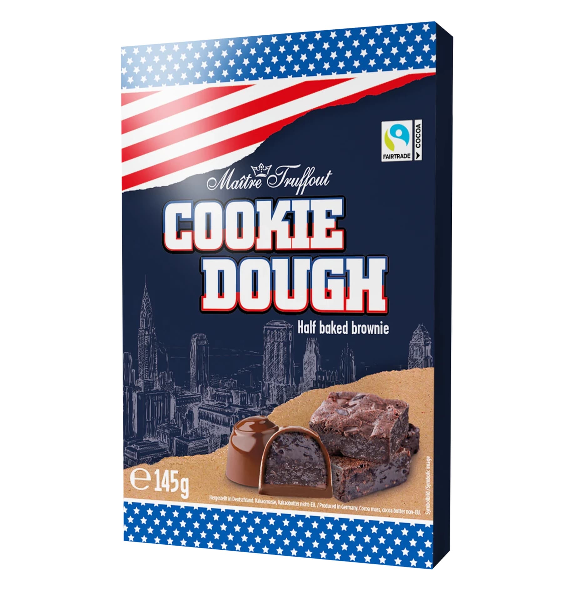 

MaitreTruffout Cookie Dough Brownie 145 g