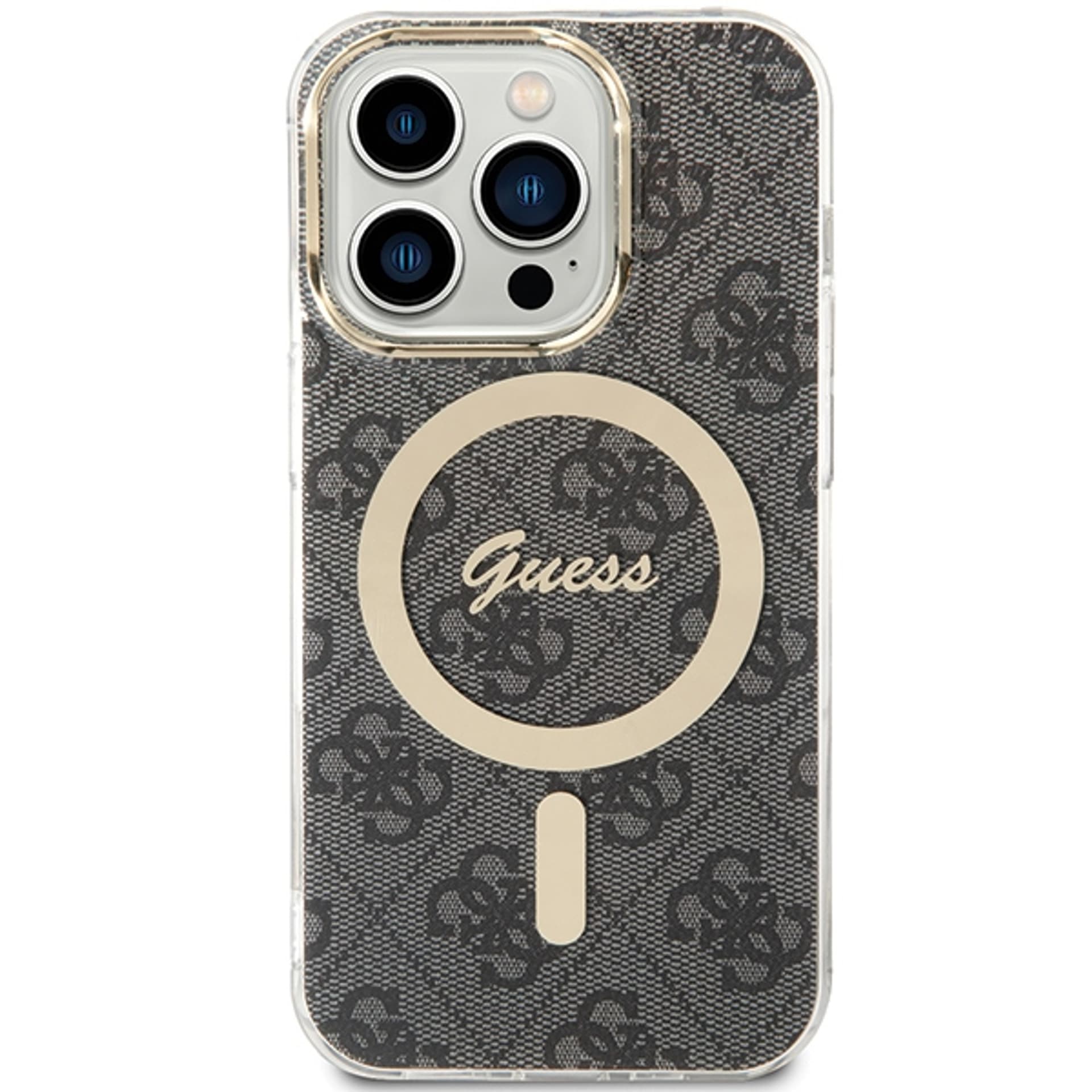 

Guess GUHMP15LH4STK iPhone 15 Pro 6.1" czarny/black hardcase IML 4G MagSafe