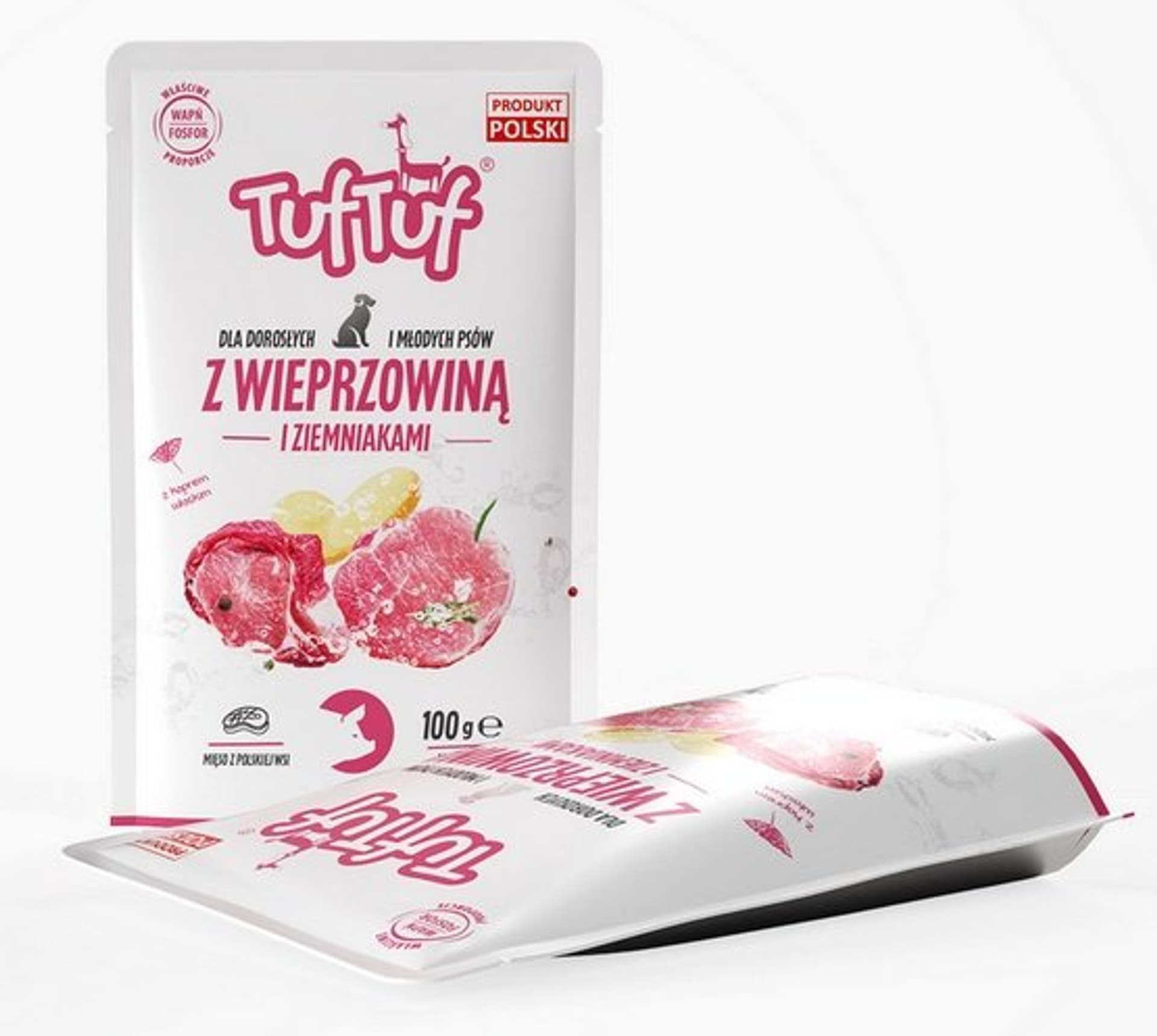 

TUF TUF Wieprzowina z ziemniakami dla psa saszetka 100g