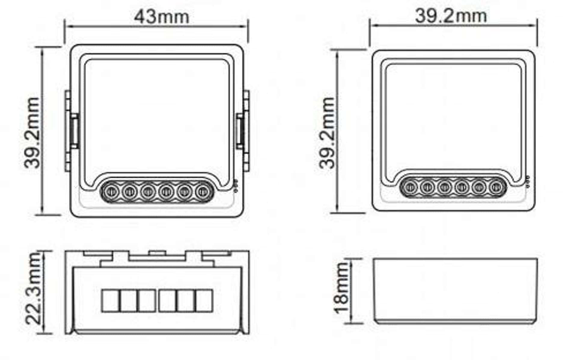 

Moduł OXT mini 4 obwody ZigBee Tuya