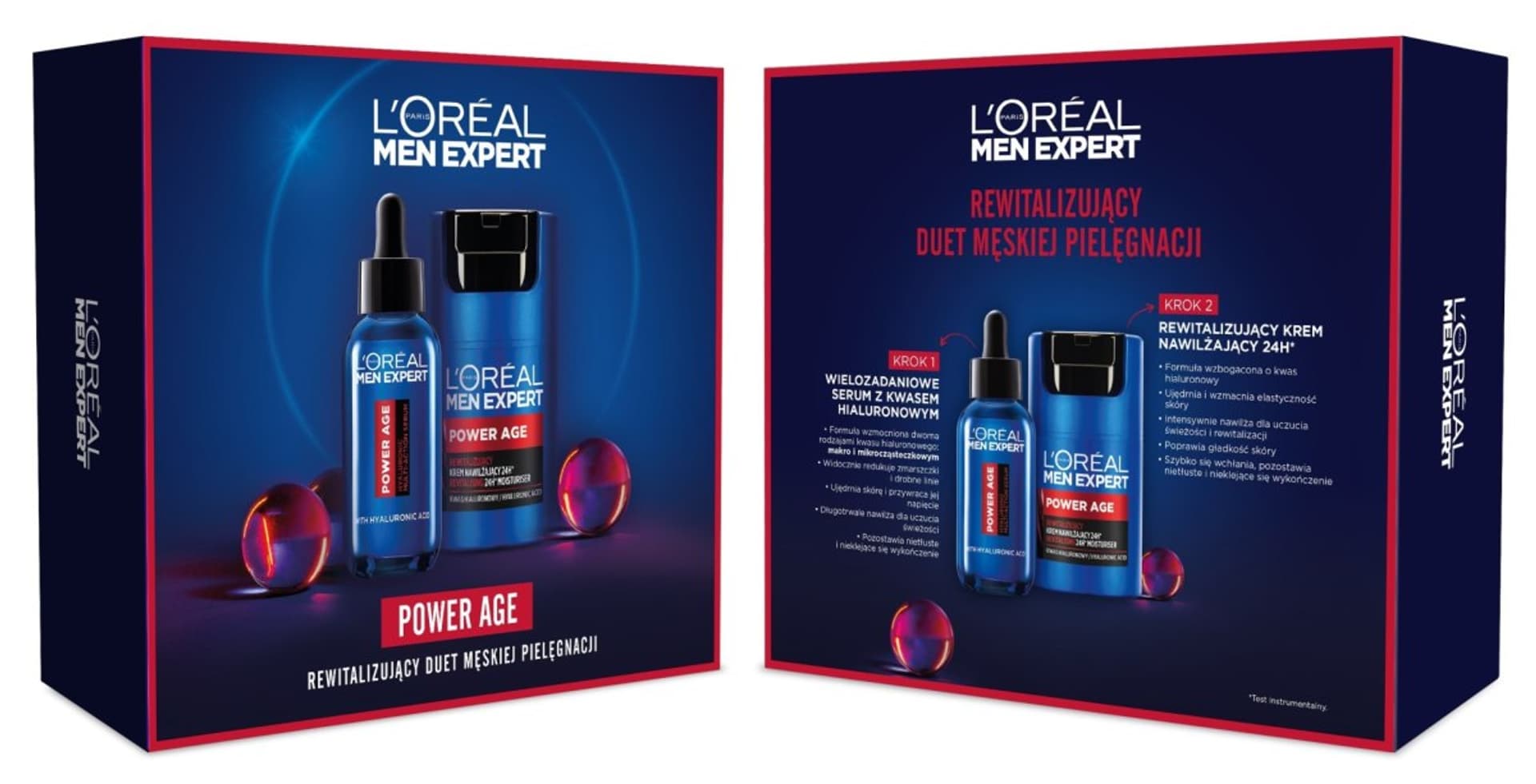 

Loreal Zestaw prezentowy Men Power Age