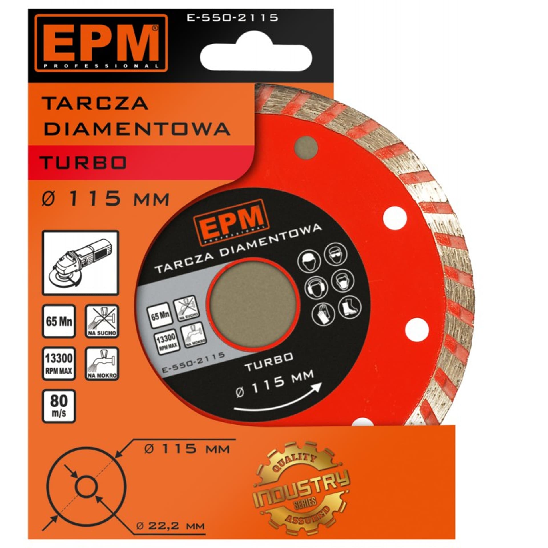 

TARCZA DIAMENTOWA TURBO 230MM
