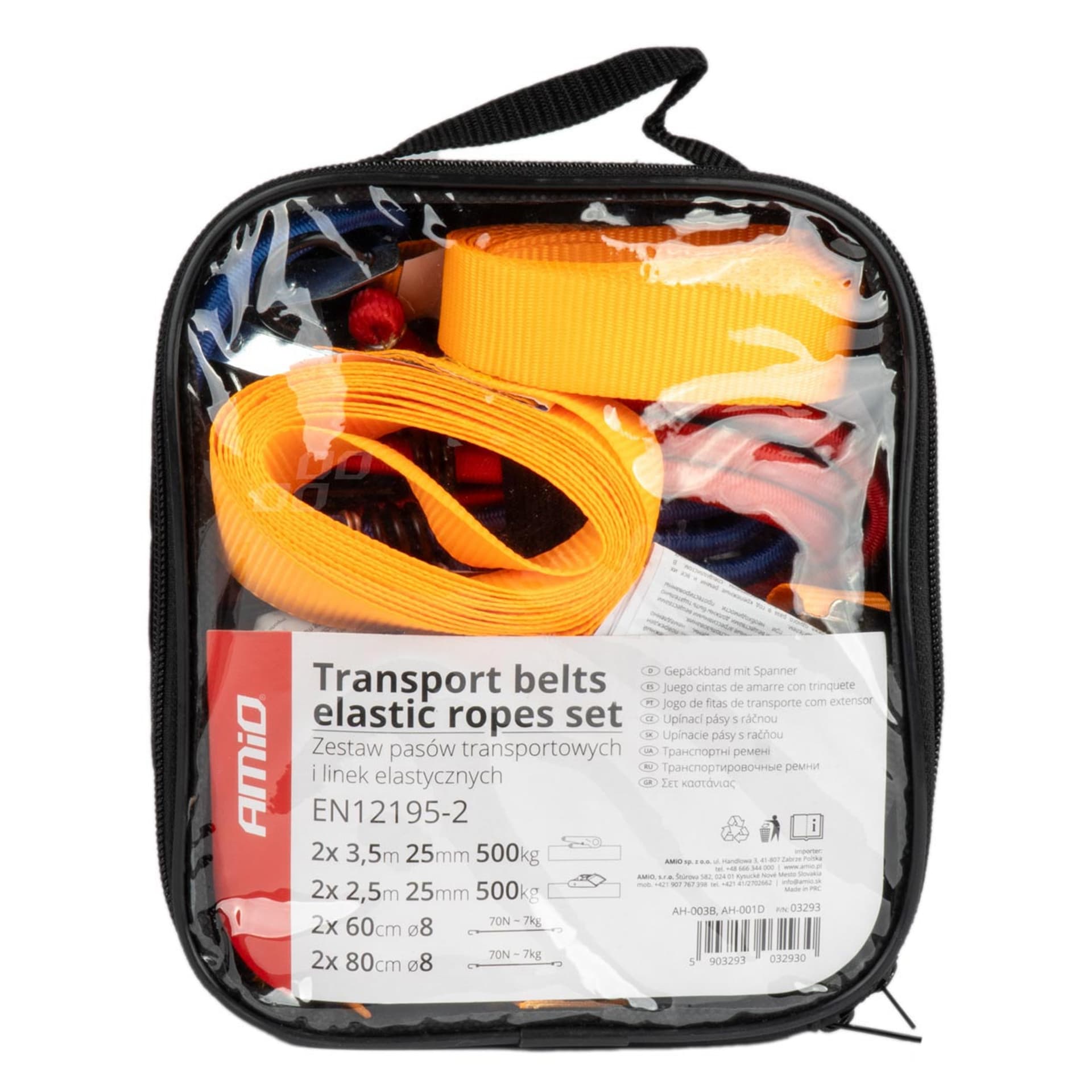 

Zestaw pasy transportowe i linki elastyczne amio-03293