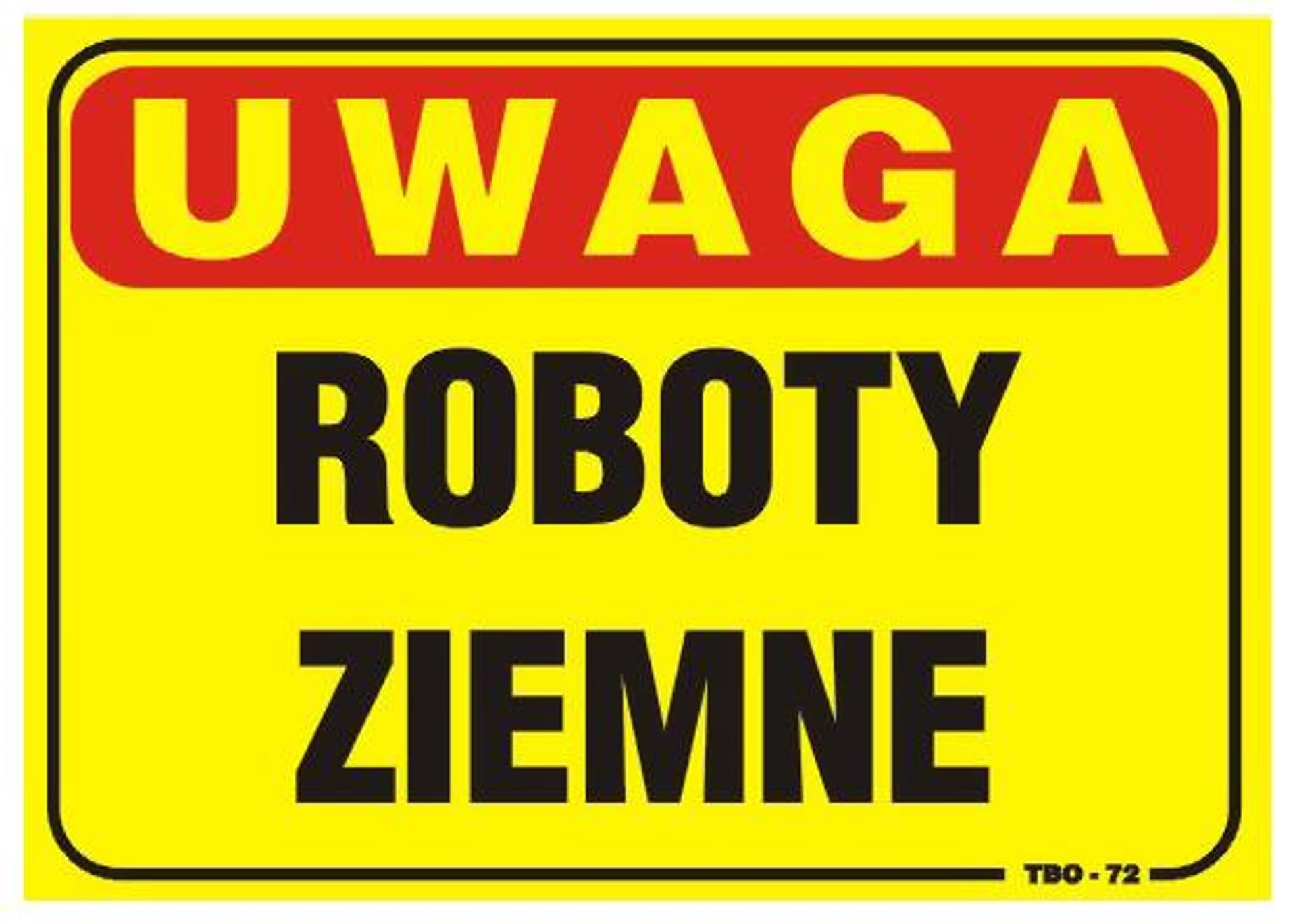 

TABLICA 35*25CM UWAGA! ROBOTY ZIEMNE
