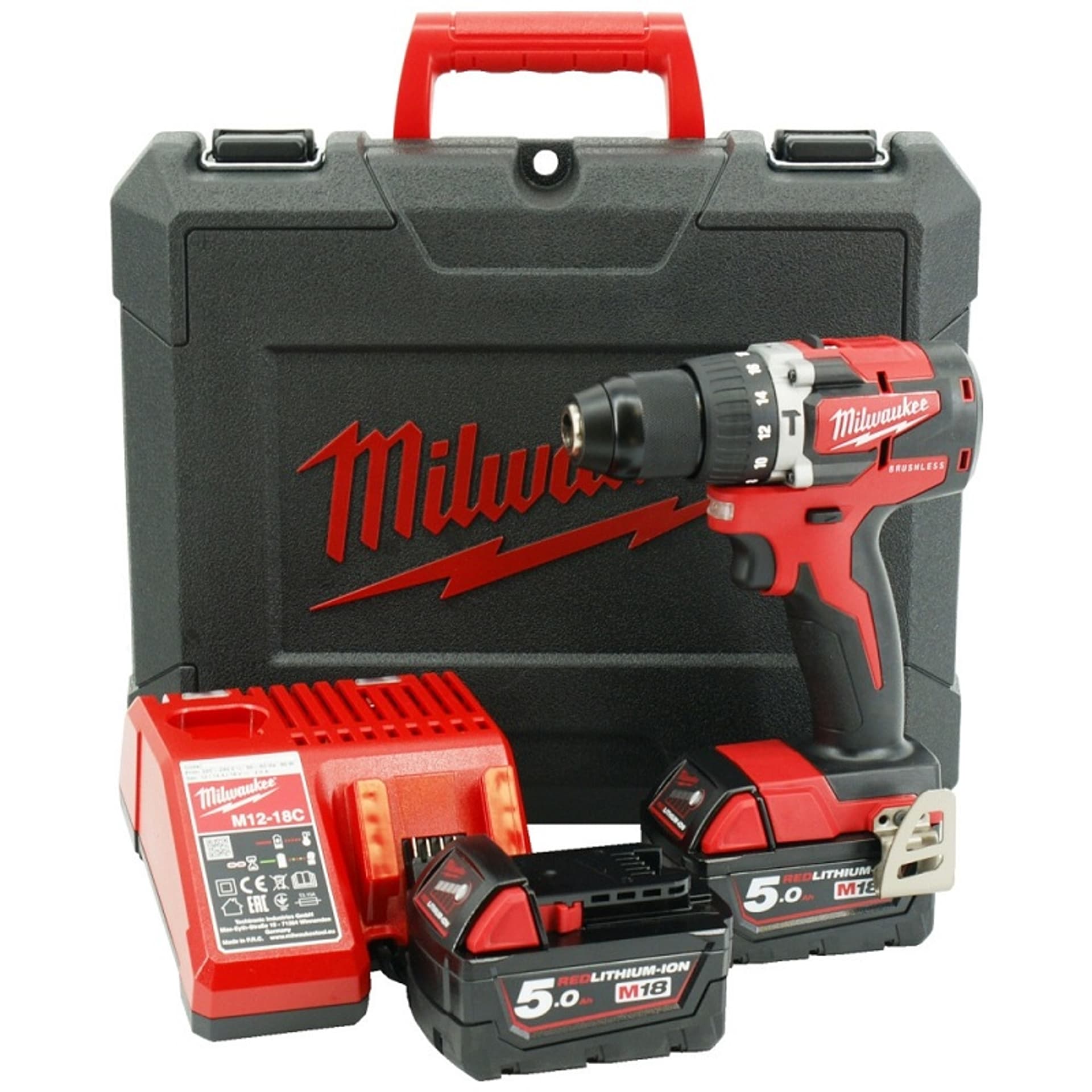 

WIERTARKO-WKRĘTARKA UDAROWA M18 CBLPD-502C 2*5.0 AH