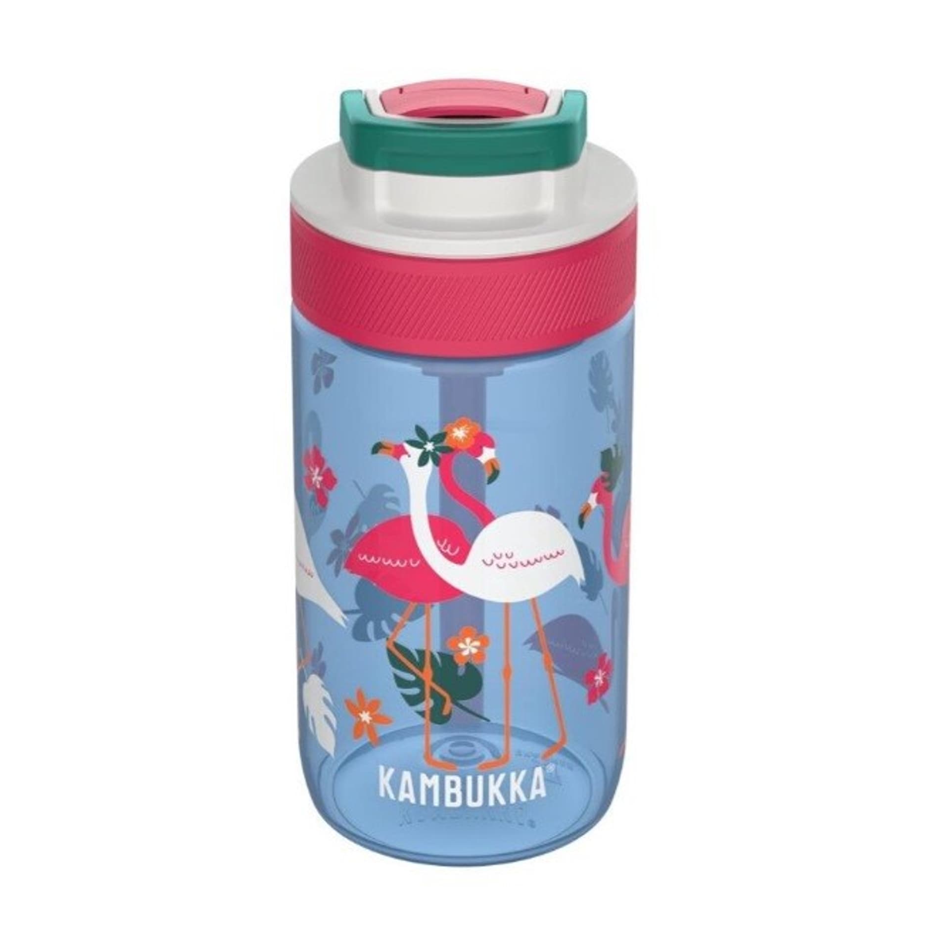 

Kambukka butelka na wodę dla dzieci Lagoon 400ml Blue Flamingo