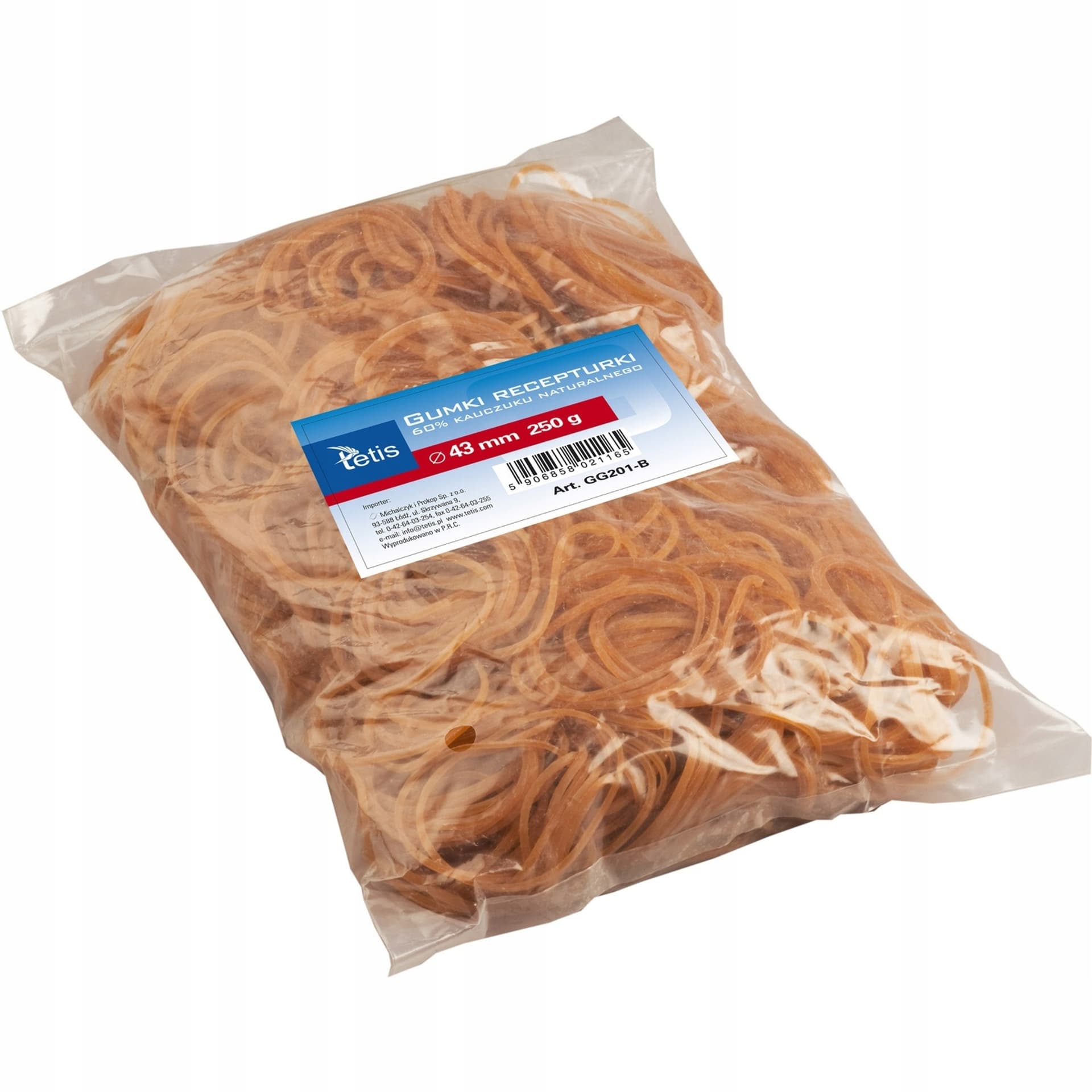 

Gumki recepturki 43mm 250g GG201-B TETIS