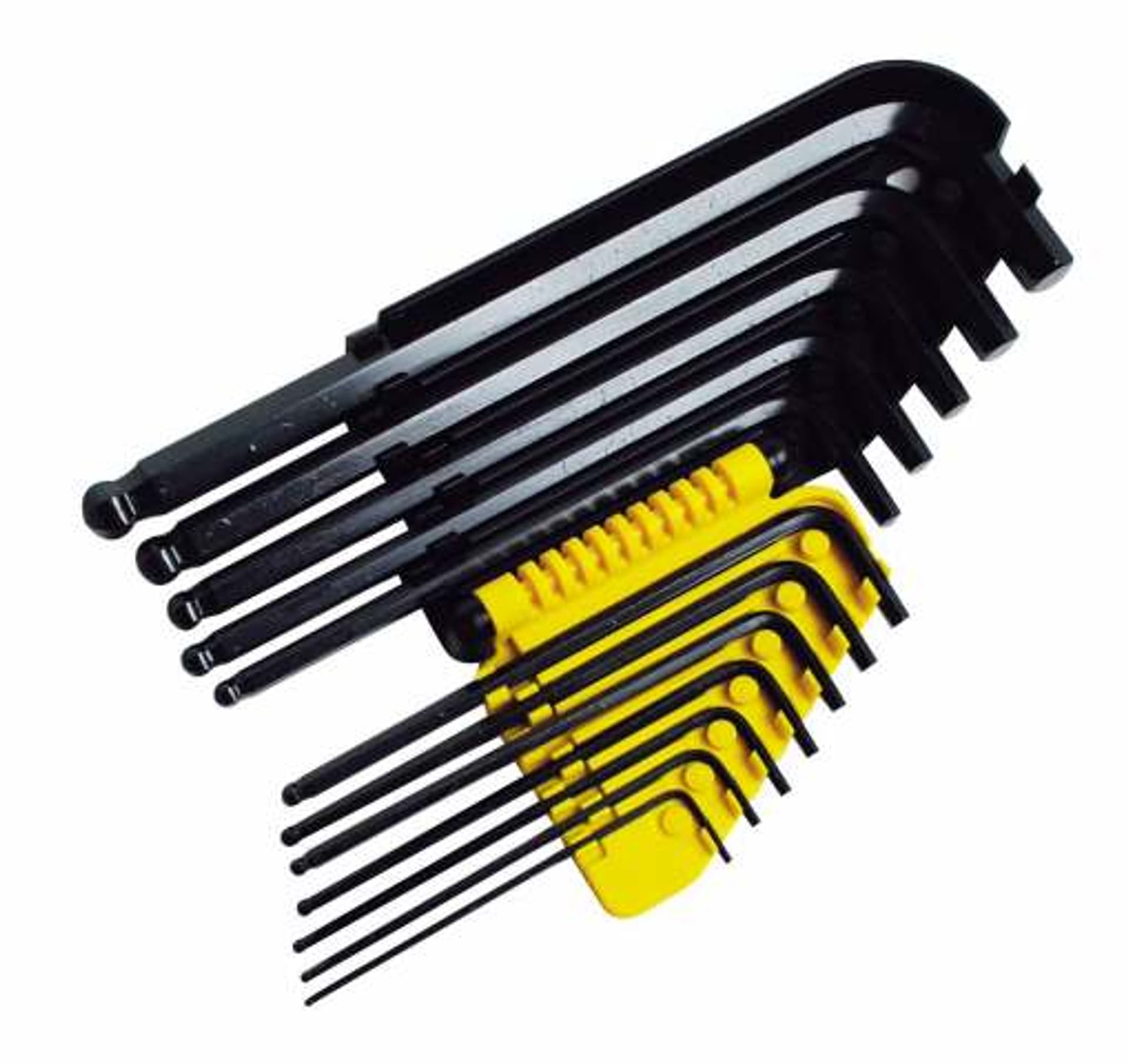 

Klucz imbusowy kpl. 12szt (1/16"-3/8") zasobnik plast. [e]