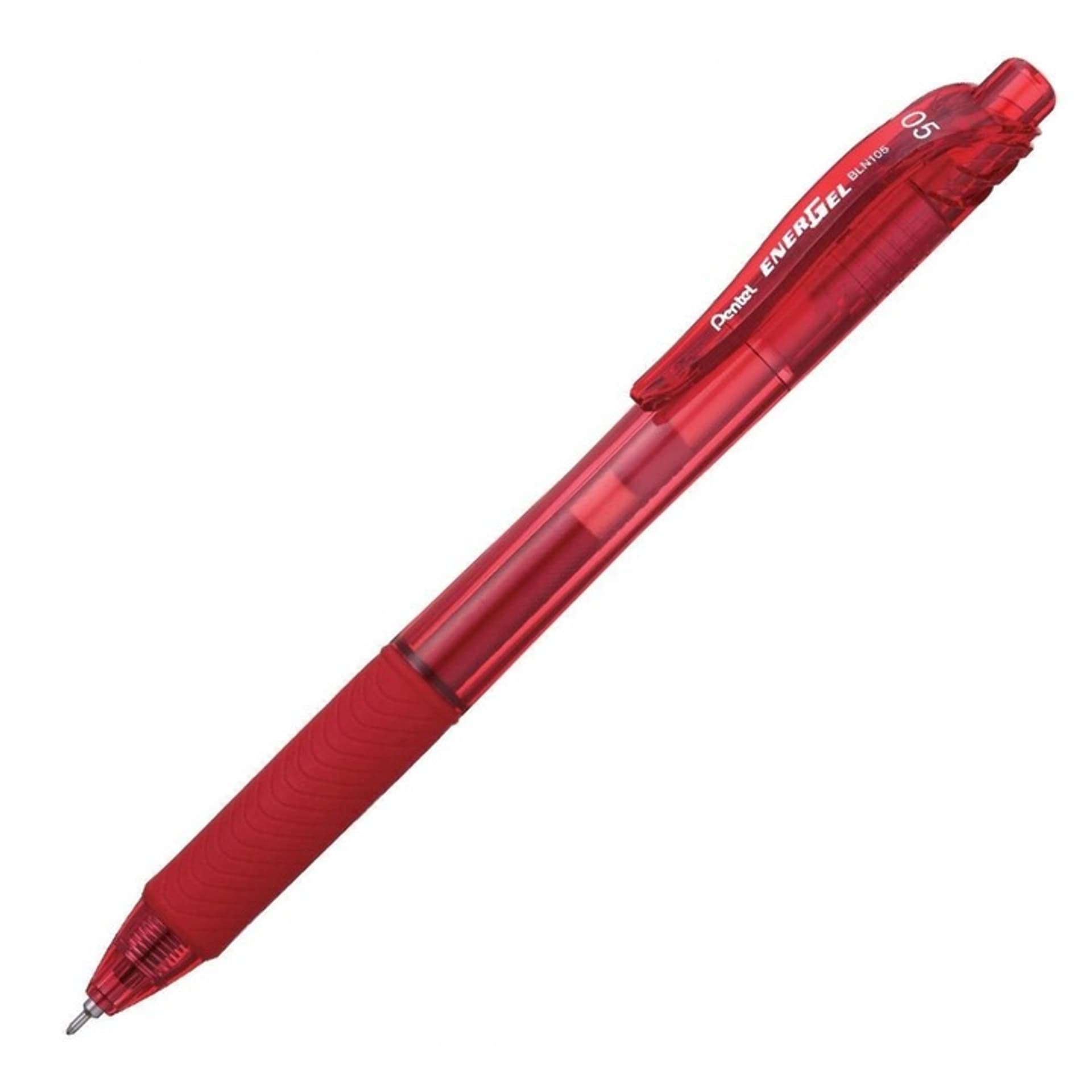 

Cienkopis kulkowy PENTEL ENERGEL 0,5mm BLN105 czerwony