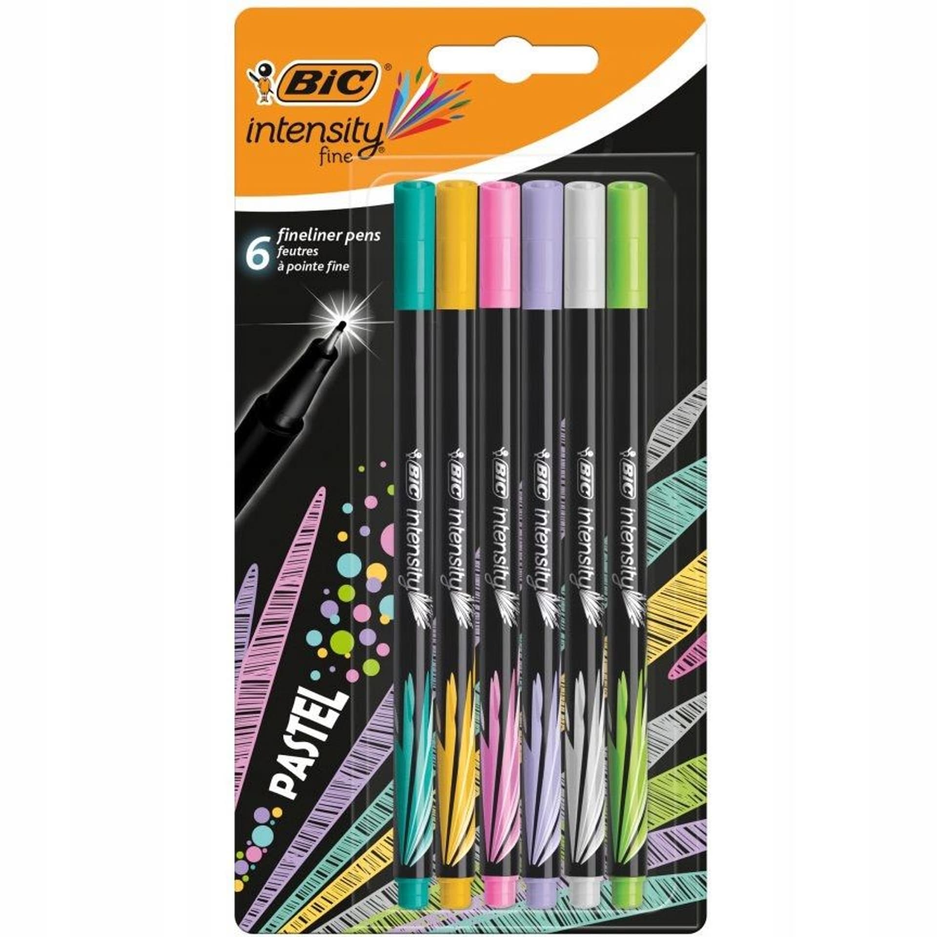 

Cienkopis INTENSITY FINE 6 kolorów pastel 950445/950448 BIC