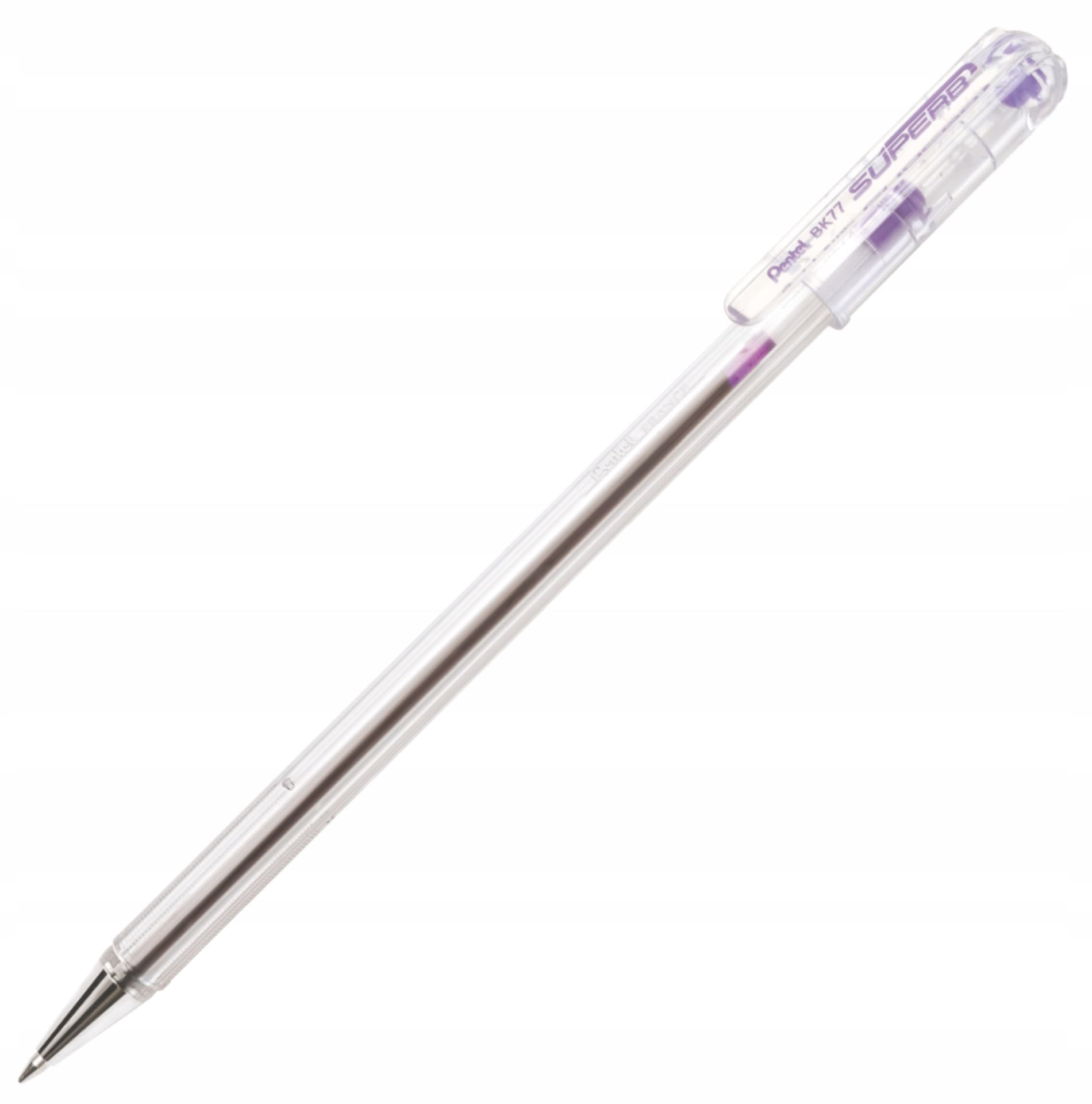

Długopis SUPERB BK77 fioletowy PENTEL