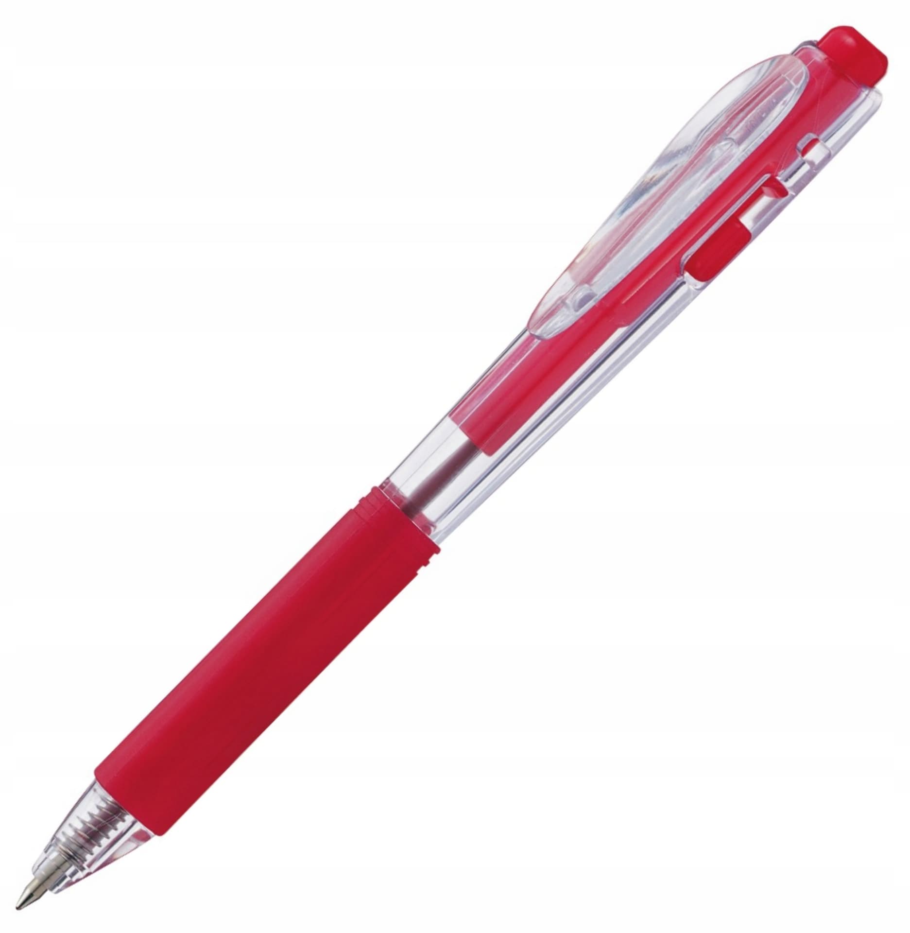 

Długopis PENTEL BK437 z gumowym uchwytem automatyczny czerwony