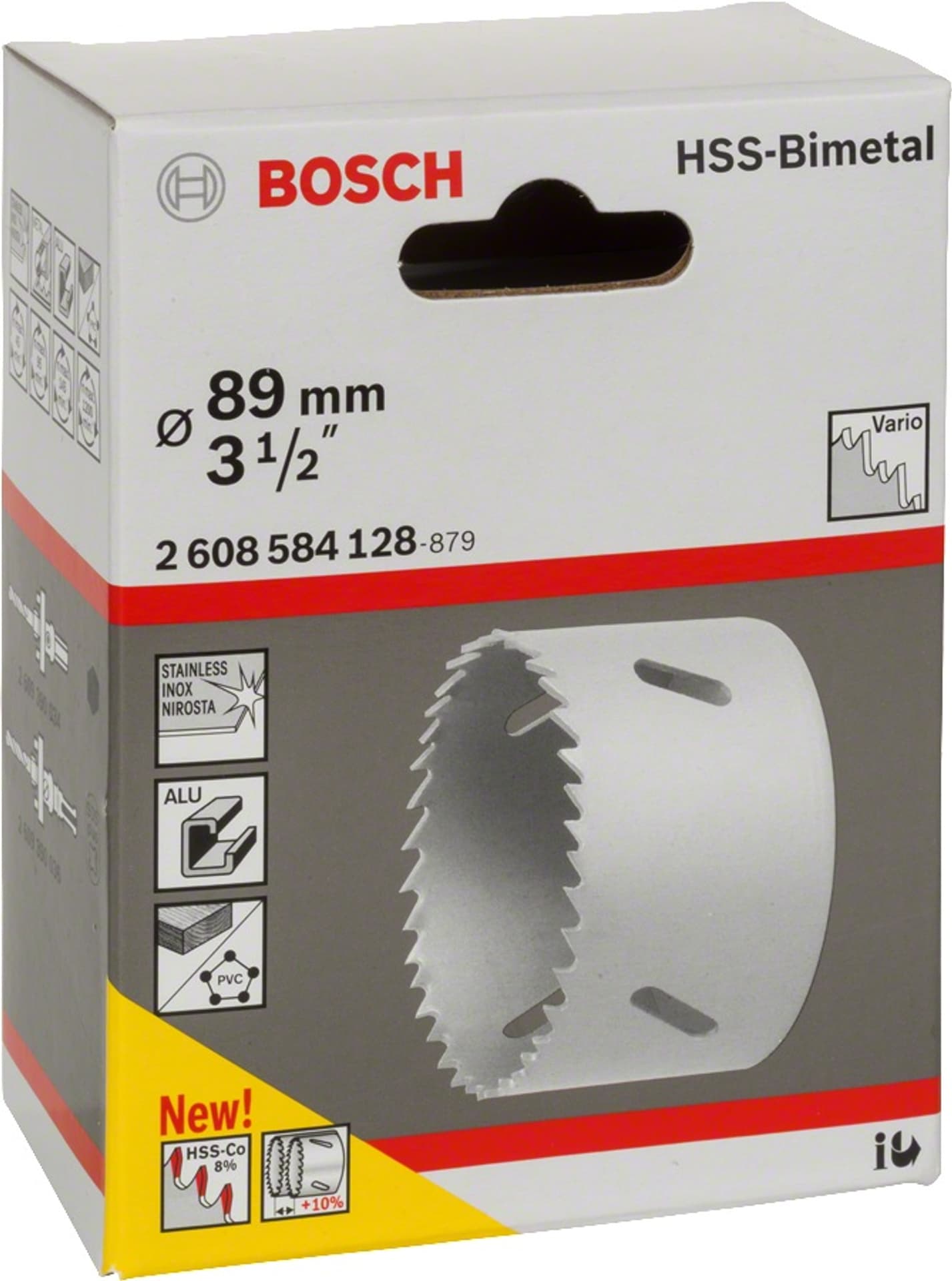 

PIŁA OTWORNICA BIMETAL 89MM