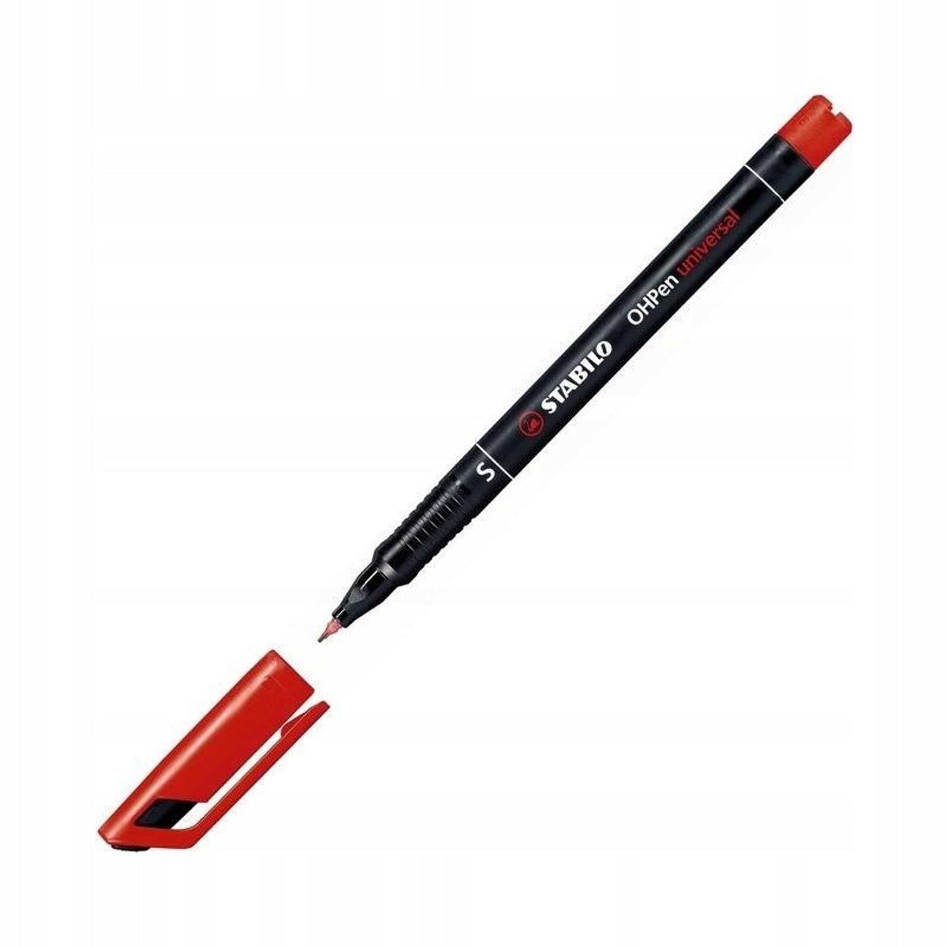 

Foliopis STABILO OHPen S niezmywalny 0.4mm czerwony 841/40