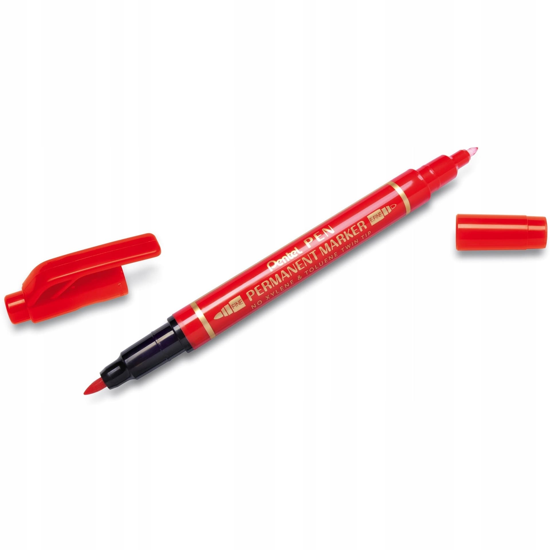 

Foliopis dwustronny N75W/B czerwony PENTEL