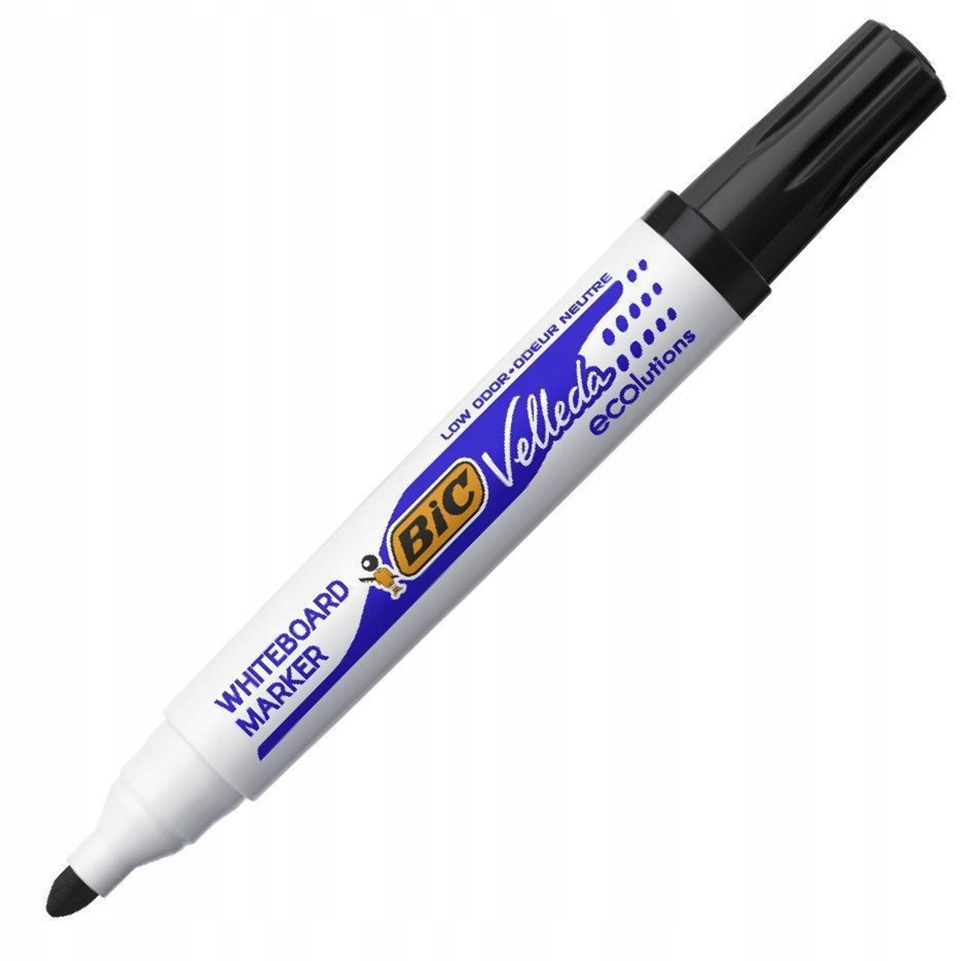 

Marker VELLEDA 1701 suchościeralny czarny BIC ECO okrągła końcówka 904937