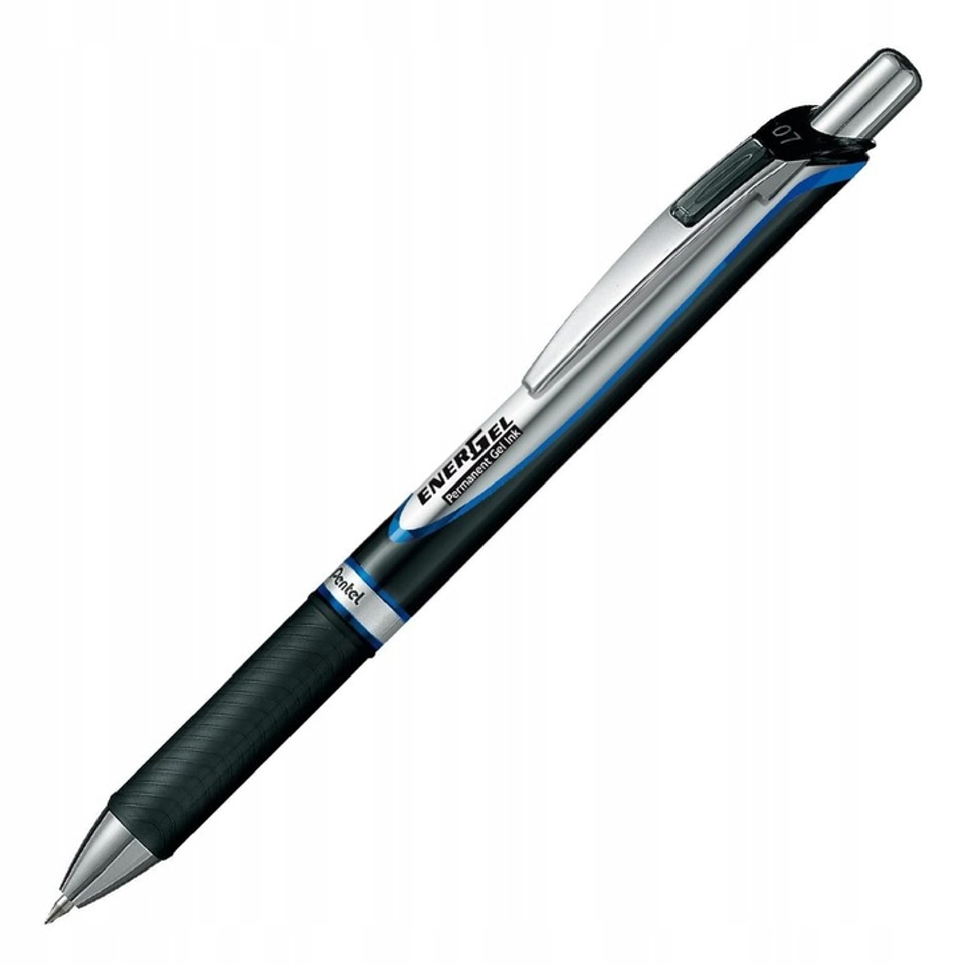 

Pióro kulkowe BLP77-BP1C niebieskie Energel automatyczny 0.7mm PENTEL