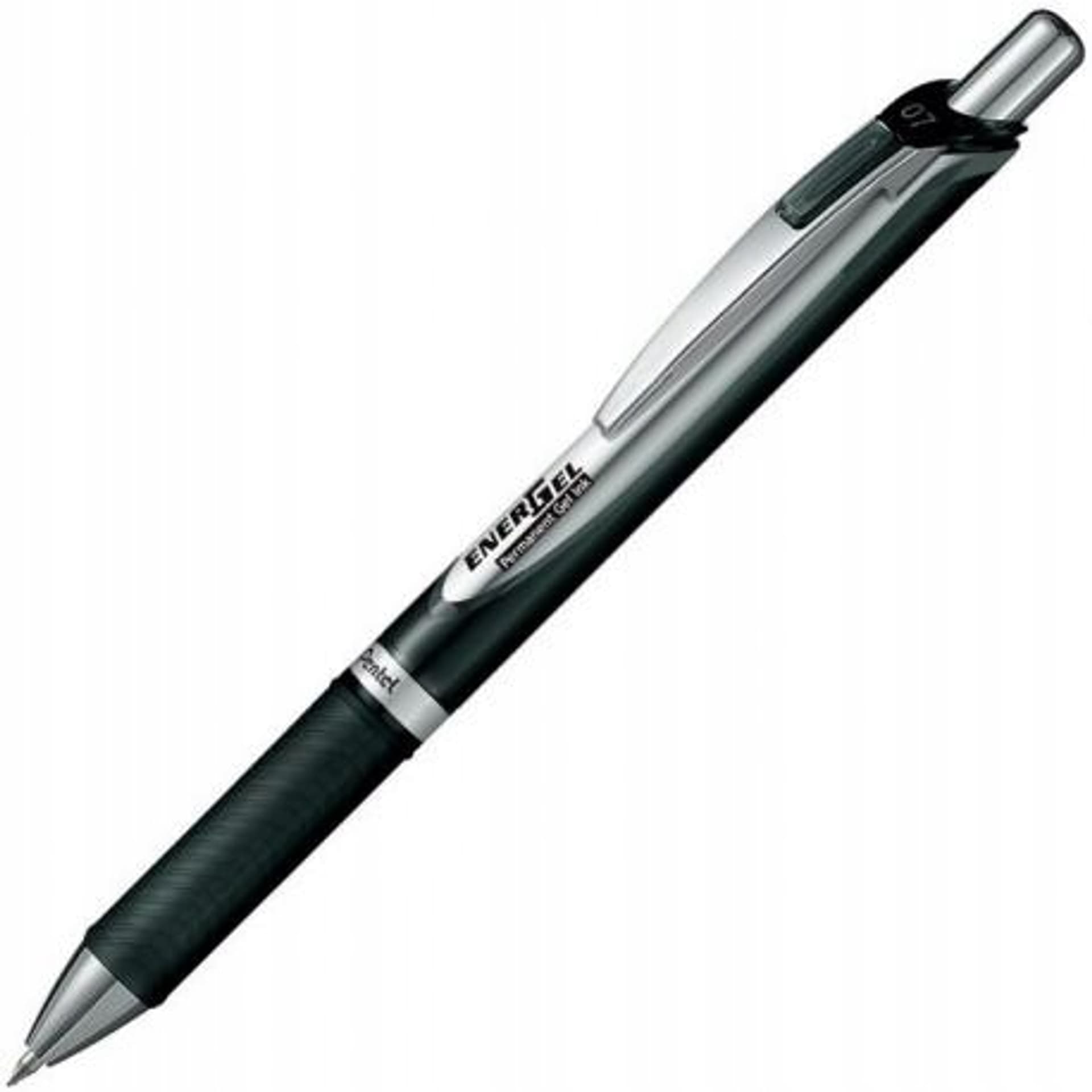 

Pióro kulkowe BLP77-BP1A czarne Energel automatyczny 0.7mm PENTEL