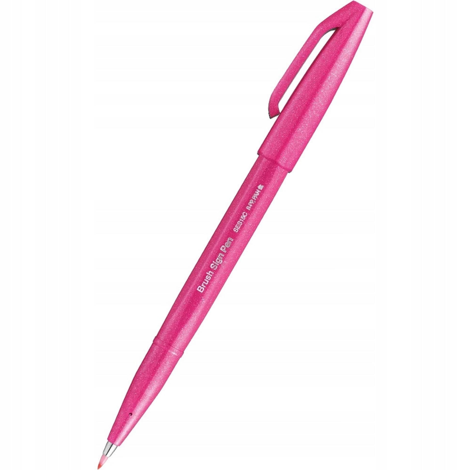 

Pisak BRUSH SIGN PEN różowy SES15C-P PENTEL