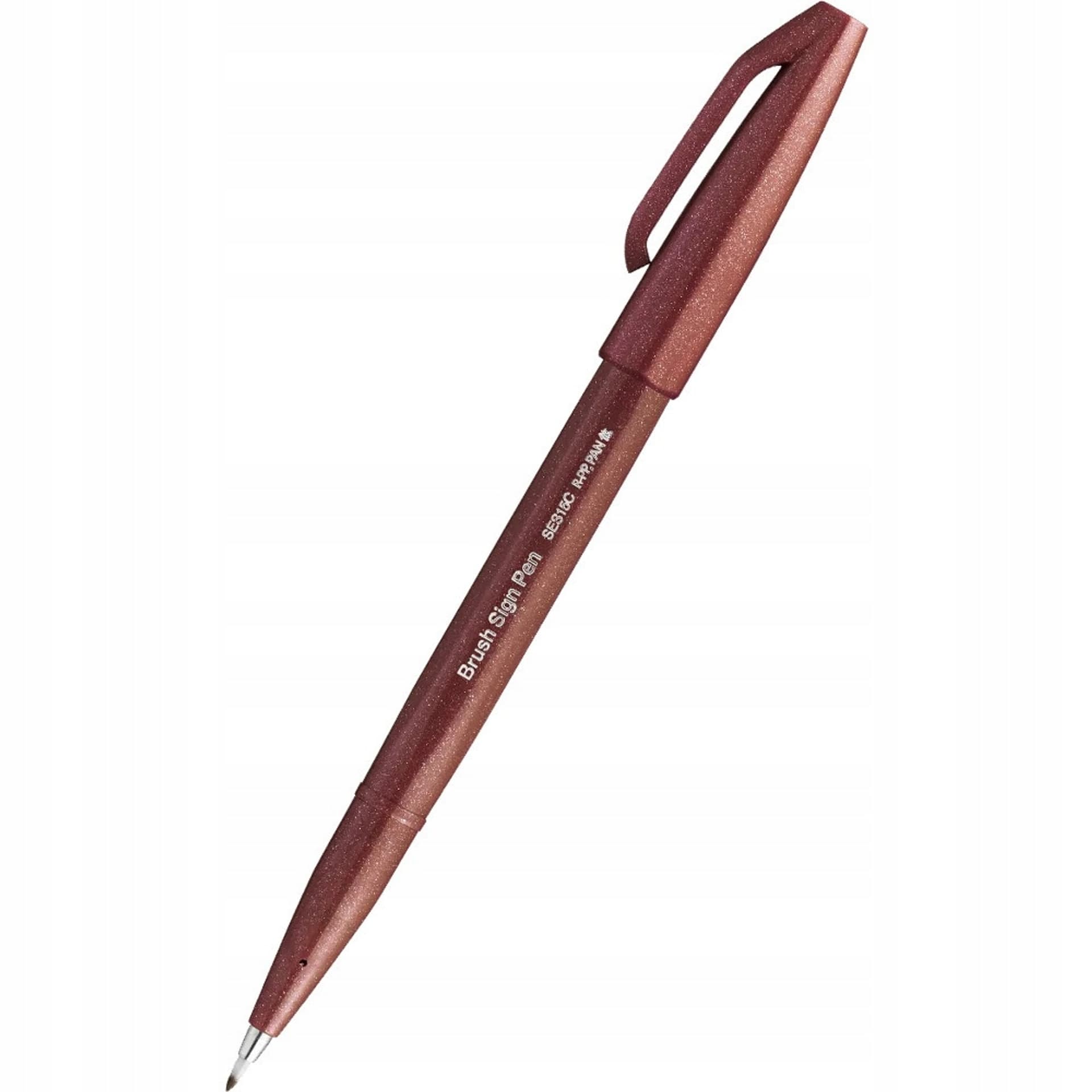 

Pisak BRUSH SIGN PEN brązowy SES15C-E PENTEL