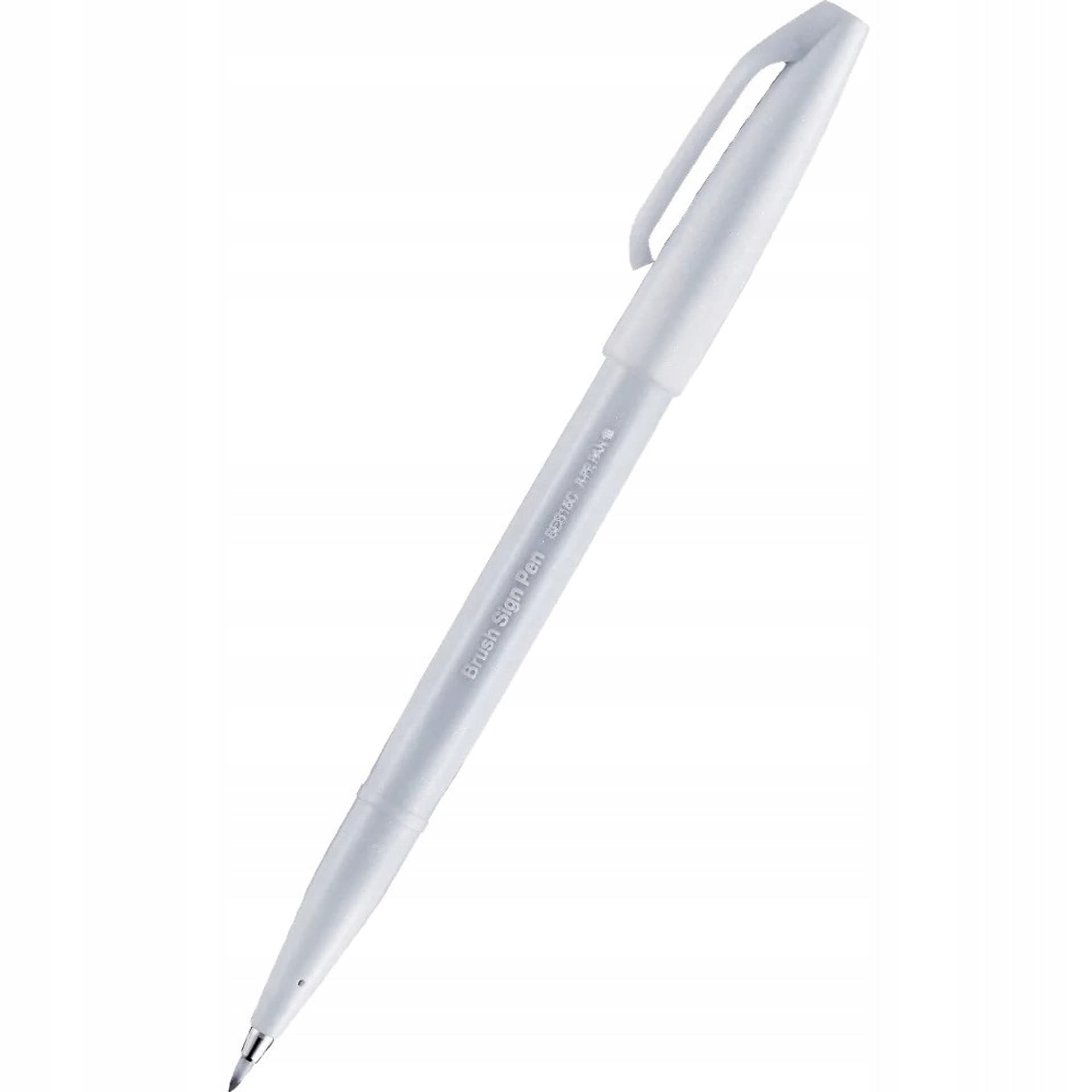 

Pisak BRUSH SIGN PEN szary SES15C-N PENTEL