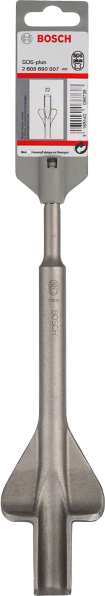 

DŁUTO BRUZDOWNIK SDS+ SKRZYDEŁKOWE/KANAŁOWE 22*250MM