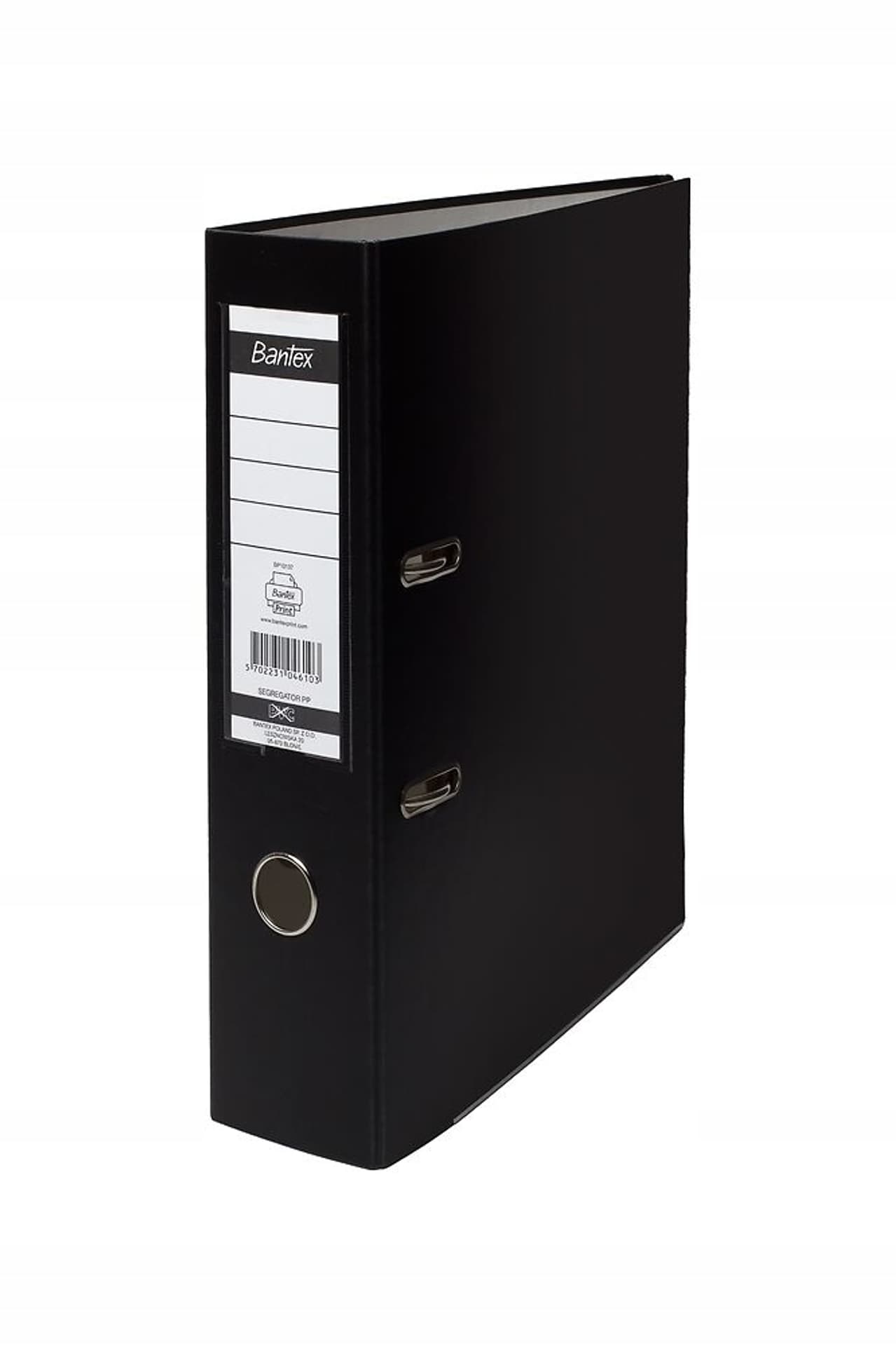 

Segregator A4/50mm XXL czarny z szyną 100551801 BANTEX