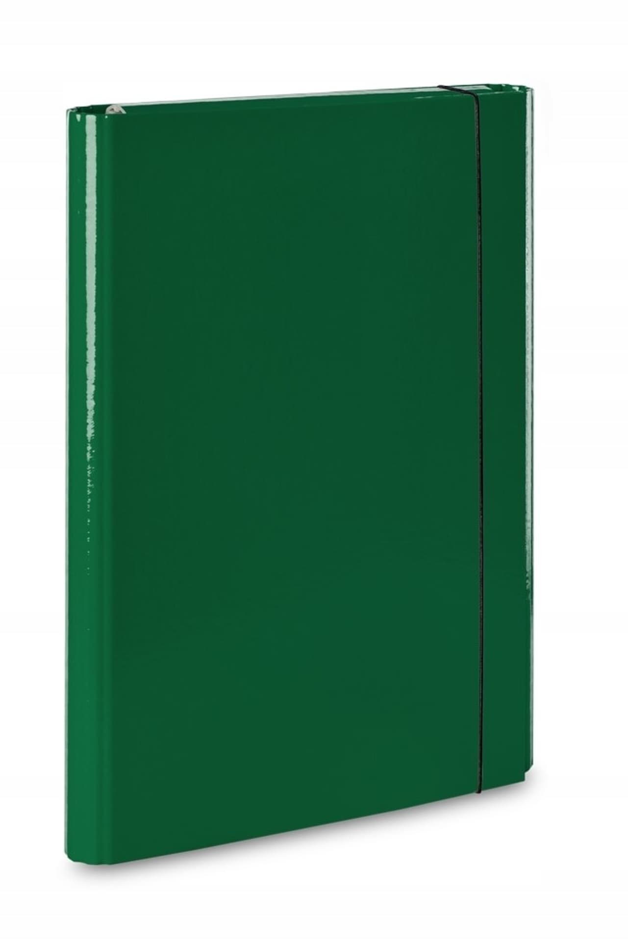 

Teczka skrzydłowa z gumką 310/06 zielona VAUPE