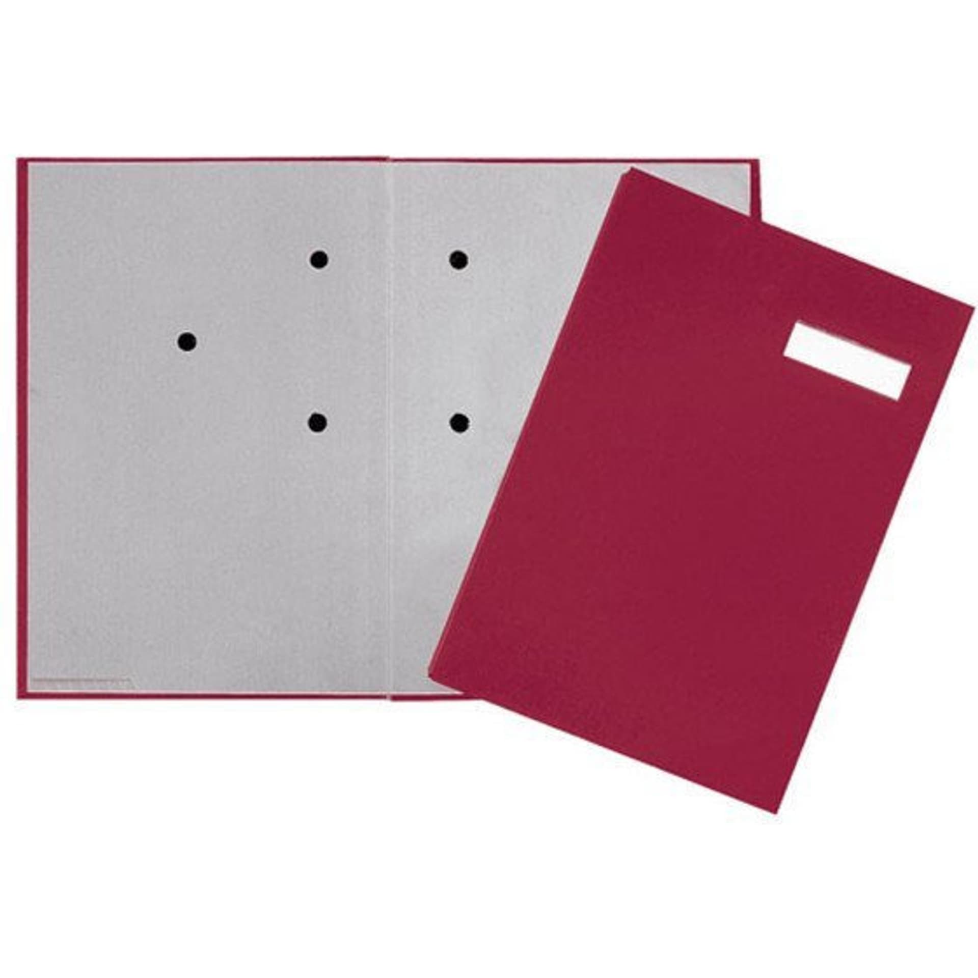 

Teczka do podpisu 20-częściowa czerwona PP 2419211 DURABLE