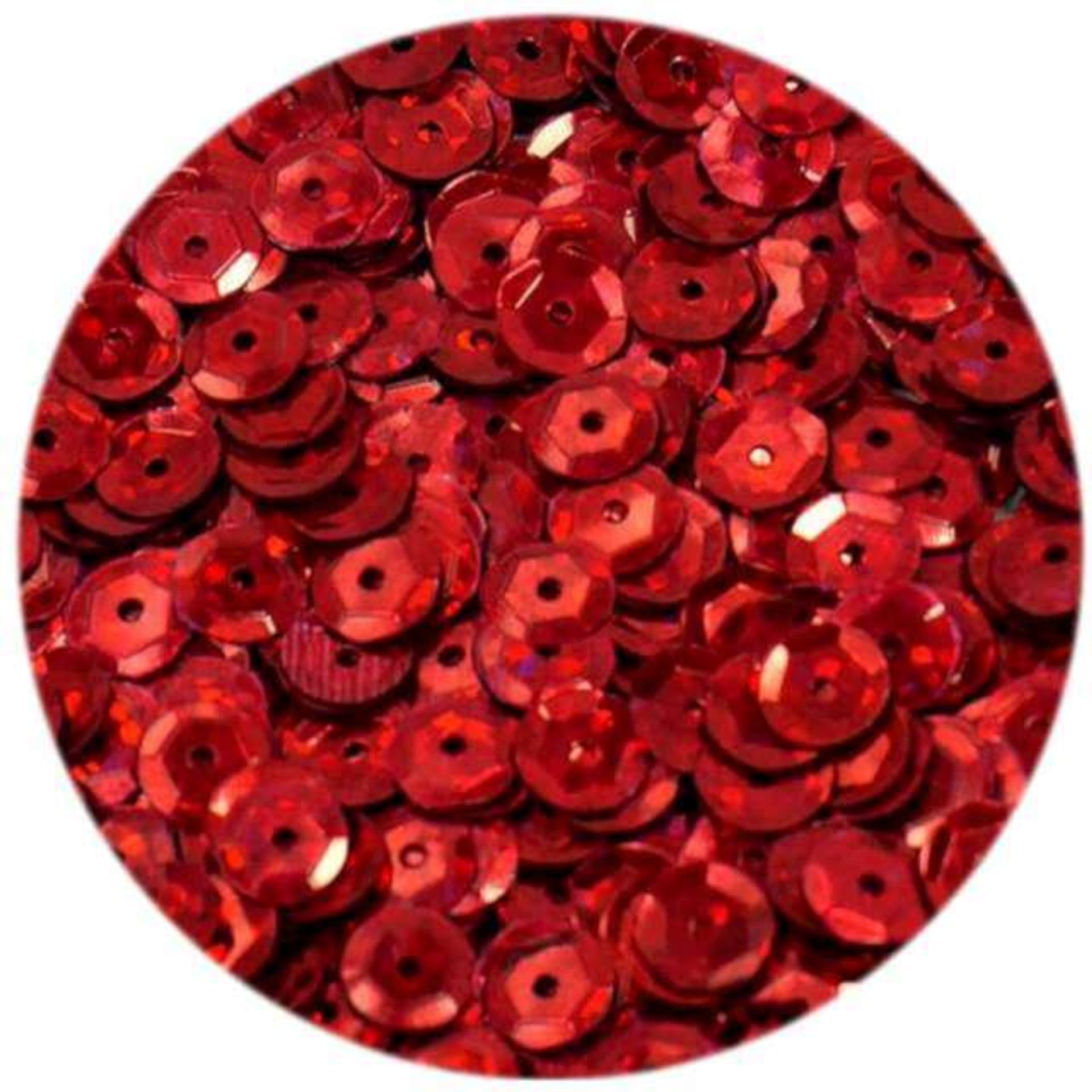 

Cekiny hologramowe 6mm czerwone 10g. H20 BREWIS
