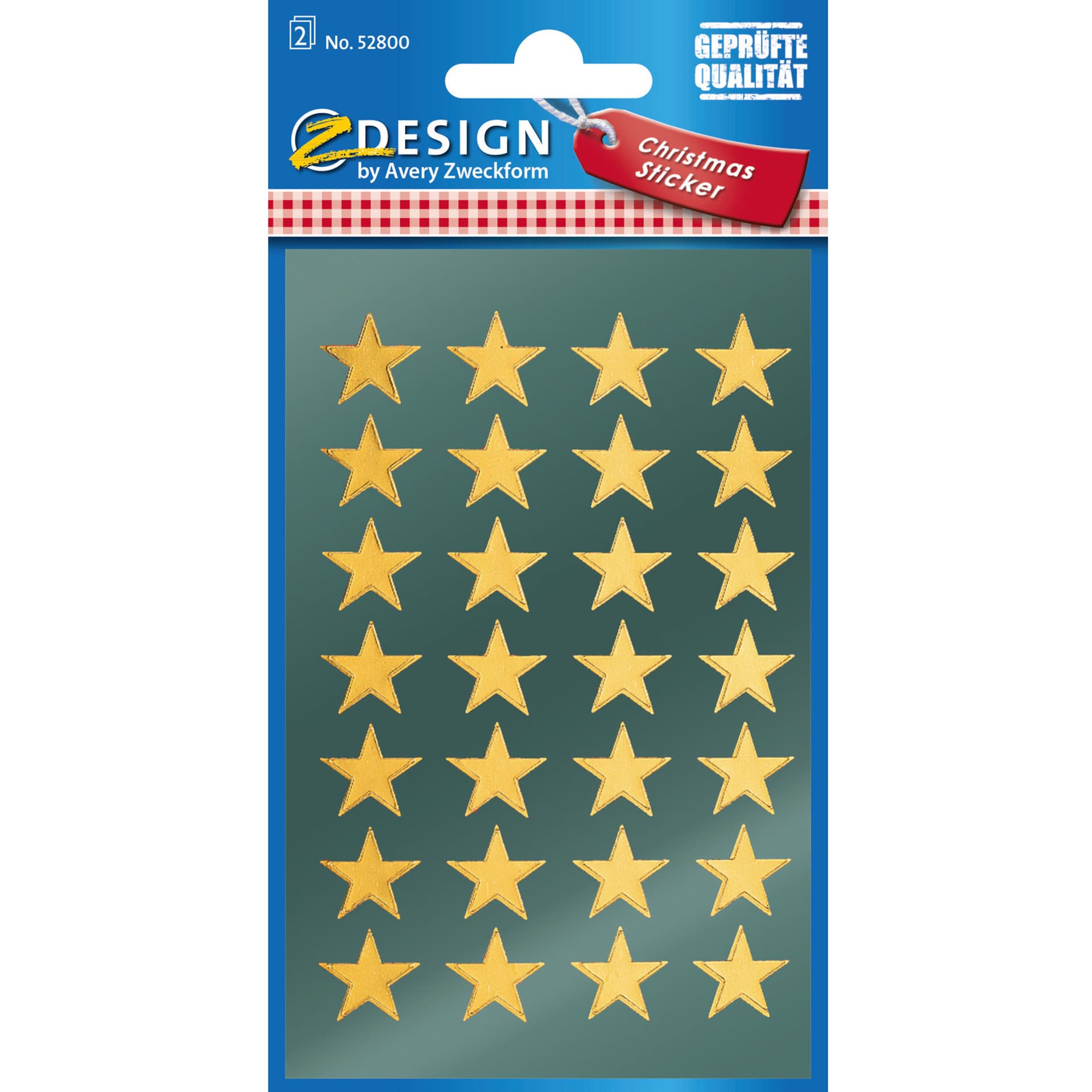 

Naklejki Z-Design - złote gwiazdy 52800 AVERY ZWECKFORM